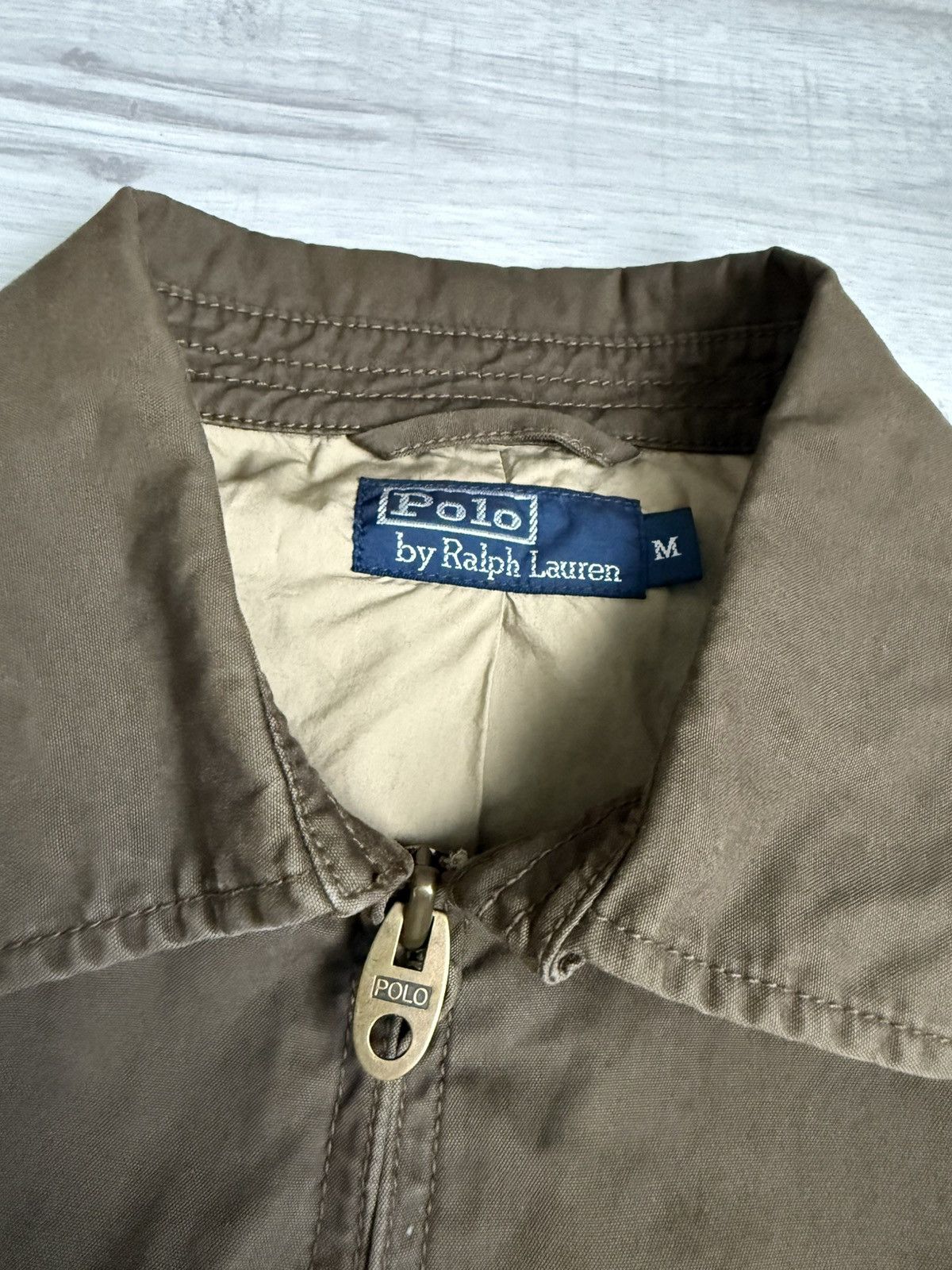 Polo Ralph Lauren × Vintage Polo Ralph Lauren Military Field Jacket Olive Vintage Workwe Size US M / EU 48-50 / 2 - 5 Thumbnail