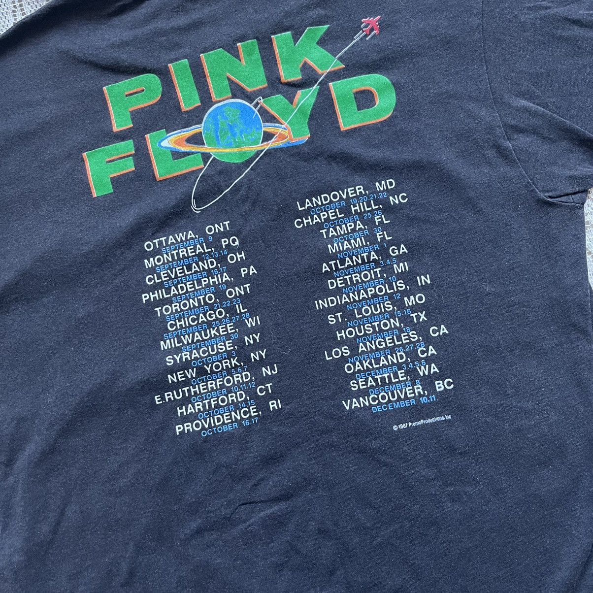 Vintage Pink Floyd Men's T-Shirt 1987 XL Tour Dark Side of The Moon Size US XL / EU 56 / 4 - 6 Thumbnail
