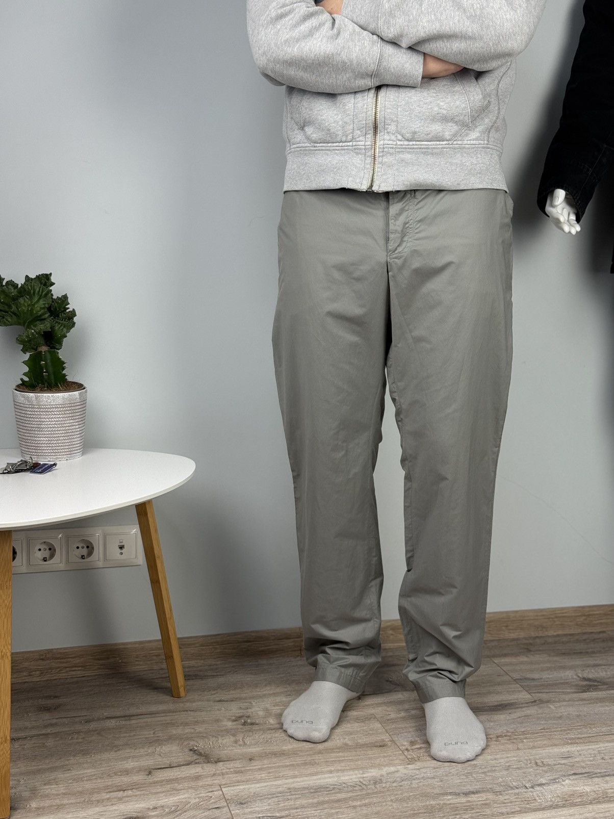 Gucci Gucci Nylon / Cotton Pants Trousers Navy Size US 32 / EU 48 - 2 Thumbnail