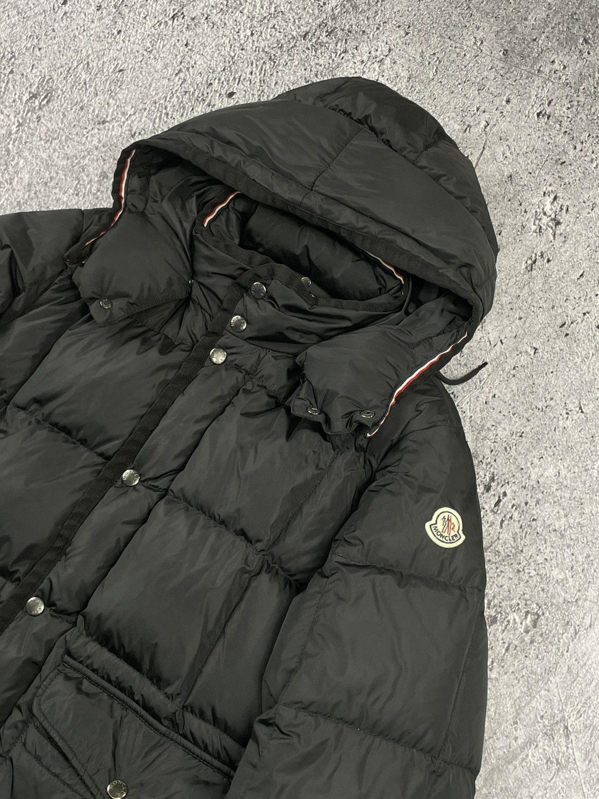 Moncler × Moncler Grenoble Moncler Vernet Giubotto Navy Puffer Jacket Size US M / EU 48-50 / 2 - 2 Thumbnail