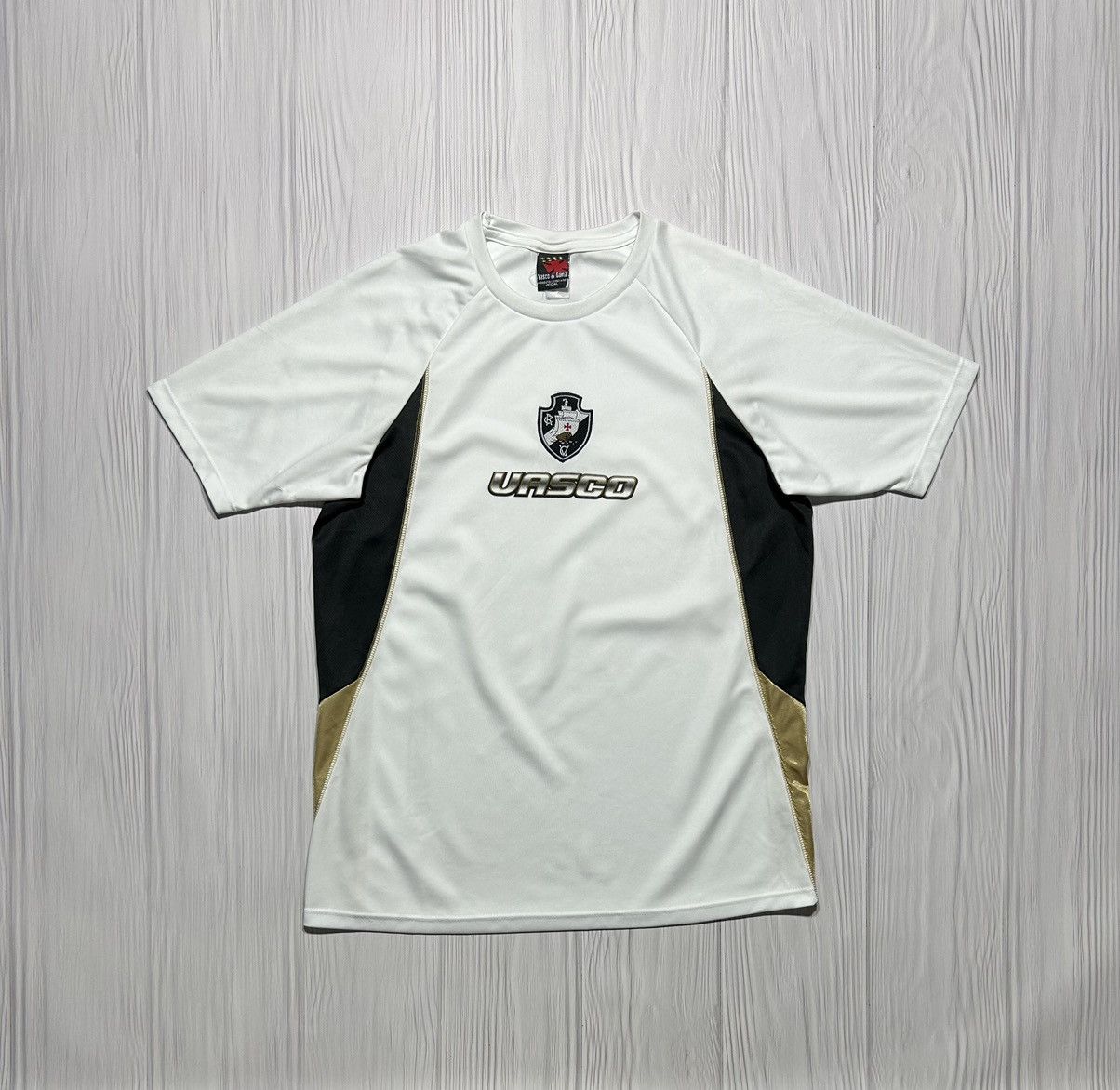 Vintage Vintage Vasco Da Gama Soccer Jersey T-Shirt Size US L / EU 52-54 / 3 - 1 Thumbnail