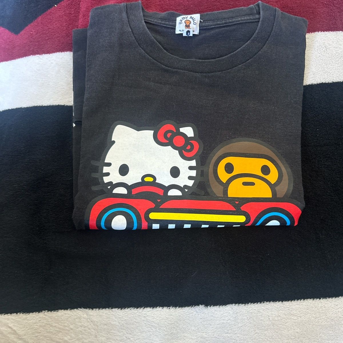 Bape BABY MILO HELLO KITTY TEE Size US M / EU 48-50 / 2 - 2 Thumbnail