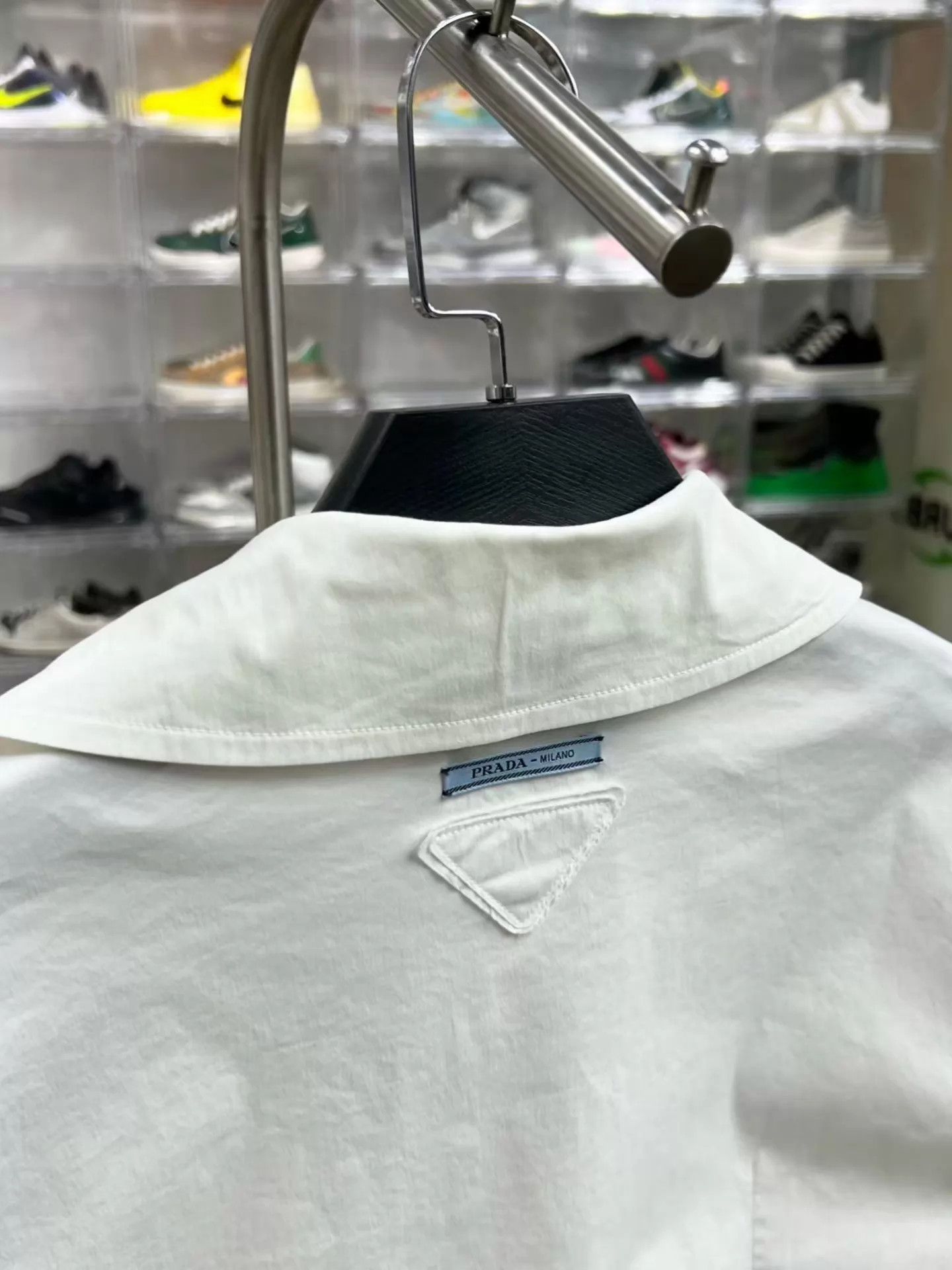 Prada PRADA Bow White Shirt 42 Size M / US 6-8 / IT 42-44 - 6 Thumbnail