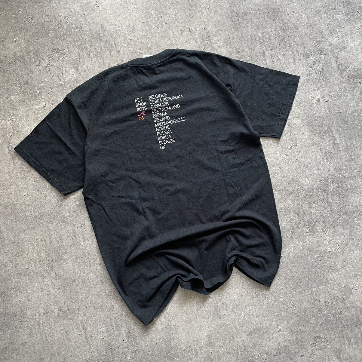 Band Tees × Rap Tees Vintage Pat Shop Boys Live 2006 World Tour Size US L / EU 52-54 / 3 - 3 Thumbnail