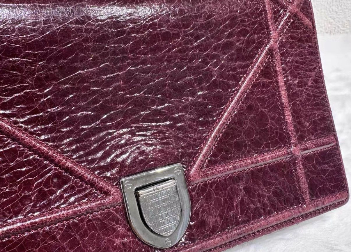 Dior Dior Diorama small burgundy chain bag J38 Size ONE SIZE - 3 Thumbnail