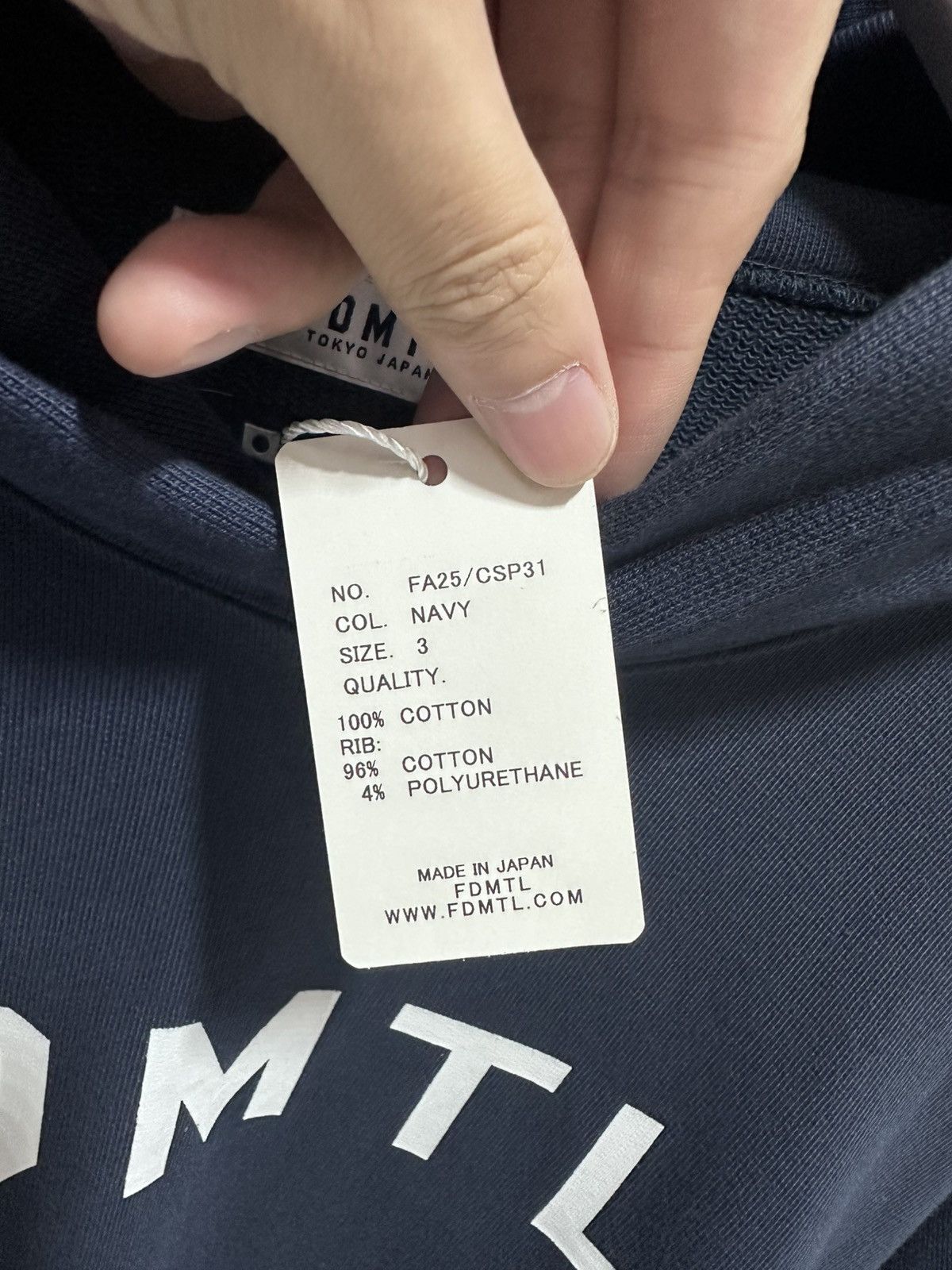 FDMTL Fdmtl Logo sweat hoodie Size US M / EU 48-50 / 2 - 3 Thumbnail