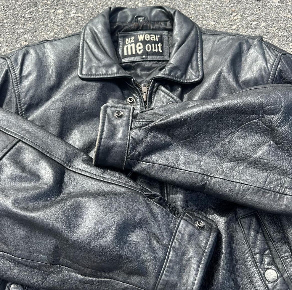 Other Y2K Punk Leather Jacket Size US M / EU 48-50 / 2 - 2 Thumbnail