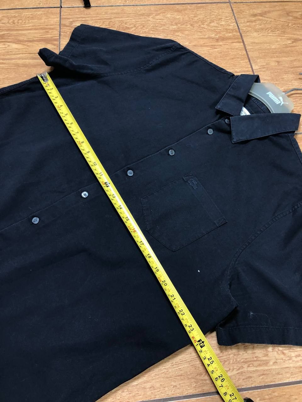 Lacoste Vintage Lacoste shirt black logo streetwear Y2K Size US S / EU 44-46 / 1 - 9 Thumbnail