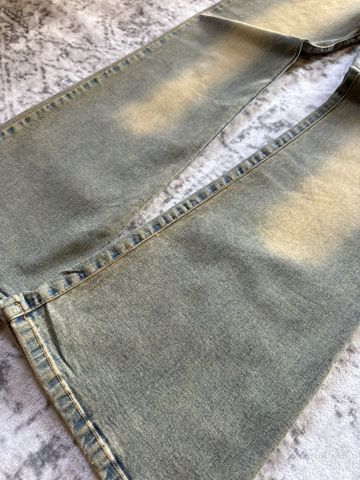 Diesel 2000s Diesel Mud Wash Flared Jeans Rare Size US 27 - 7 Thumbnail