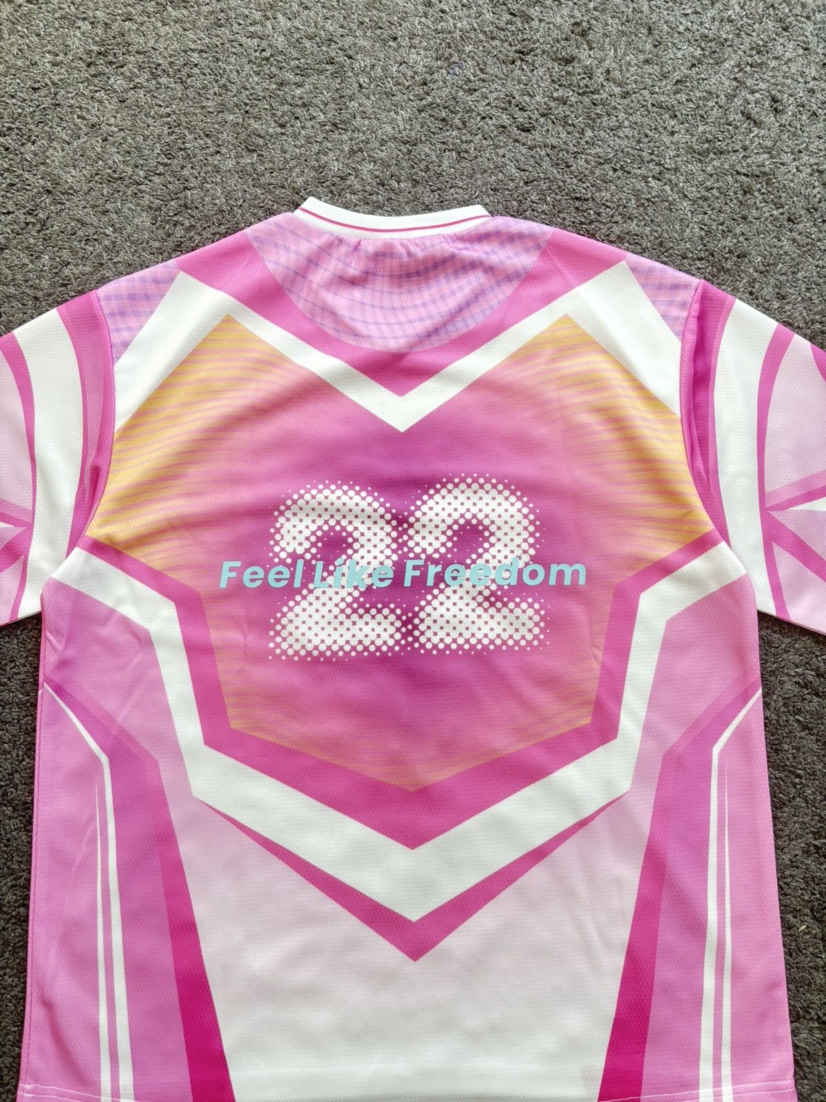Japanese Brand Lalafox pink 22 streetwear unisex long sleeves jersey tee Size US M / EU 48-50 / 2 - 15 Thumbnail