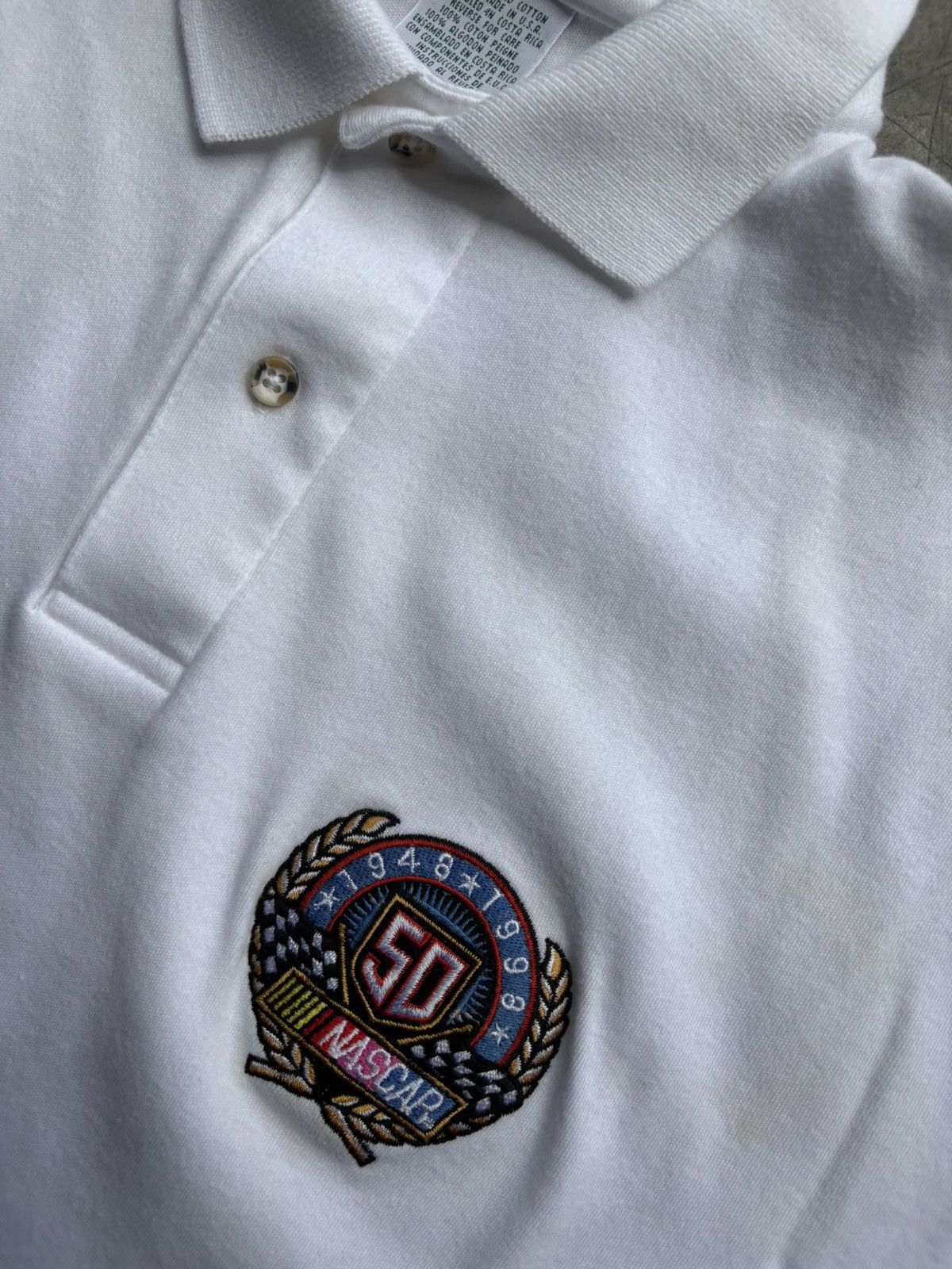 NASCAR Vintage 1998 Nascar Polo Shirt Size US M / EU 48-50 / 2 - 3 Thumbnail