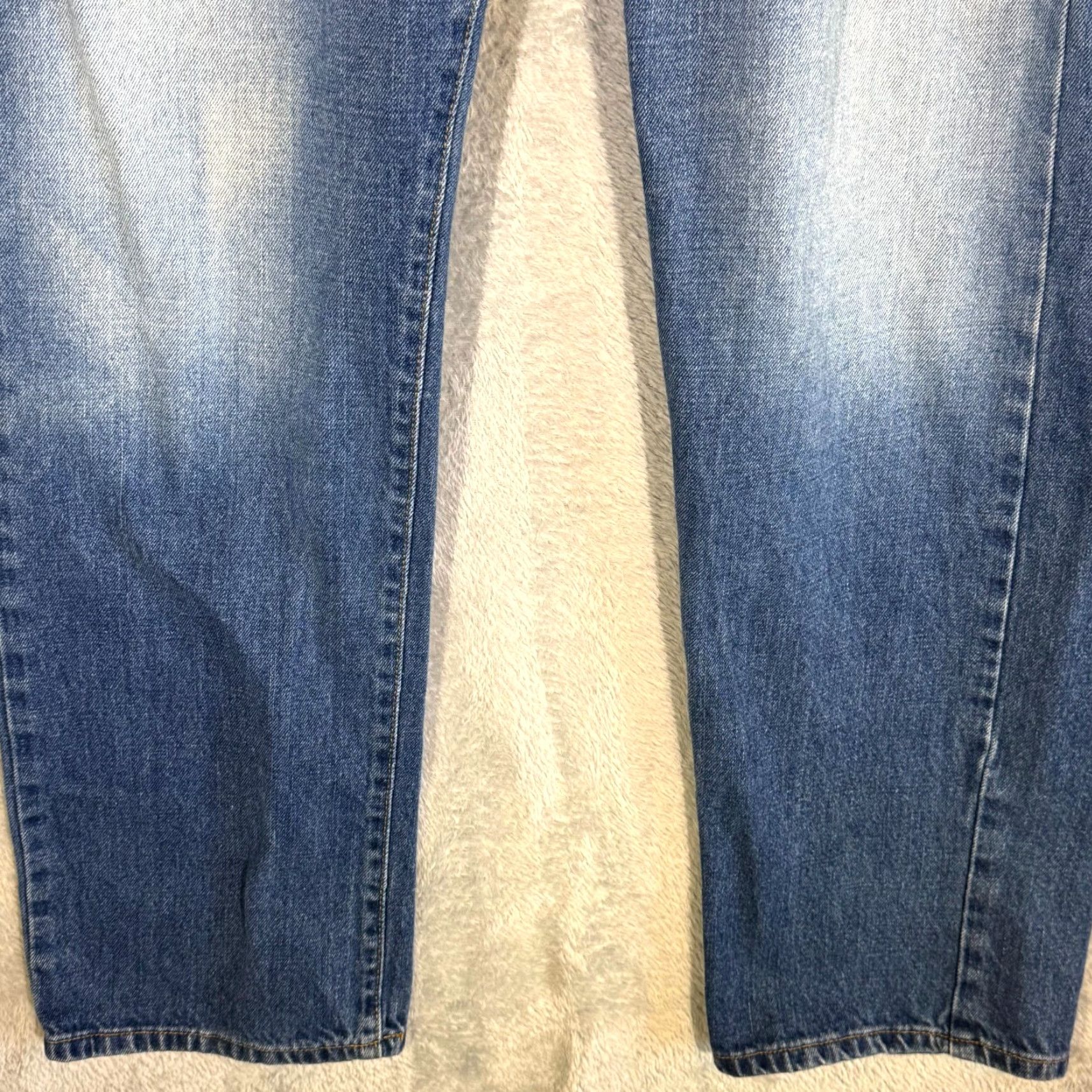 Polo Ralph Lauren VINTAGE Ralph Lauren Jeans Men’s 32x32 Denim 100% Cotton Mid-Rise Straight Leg Jeans Mens Size US 32 / EU 48 - 5 Thumbnail