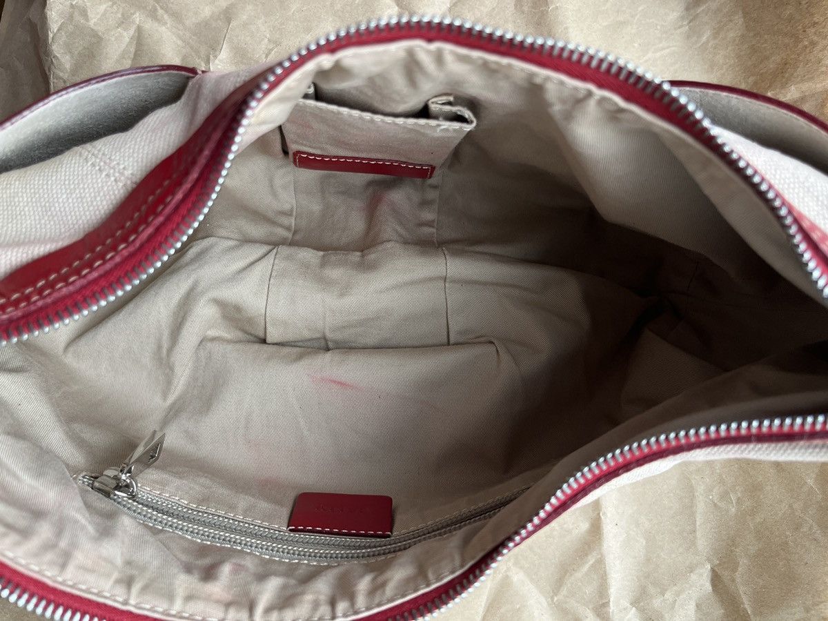 Bally BALLY Canvas Leather Hobo Bag Size ONE SIZE - 15 Thumbnail
