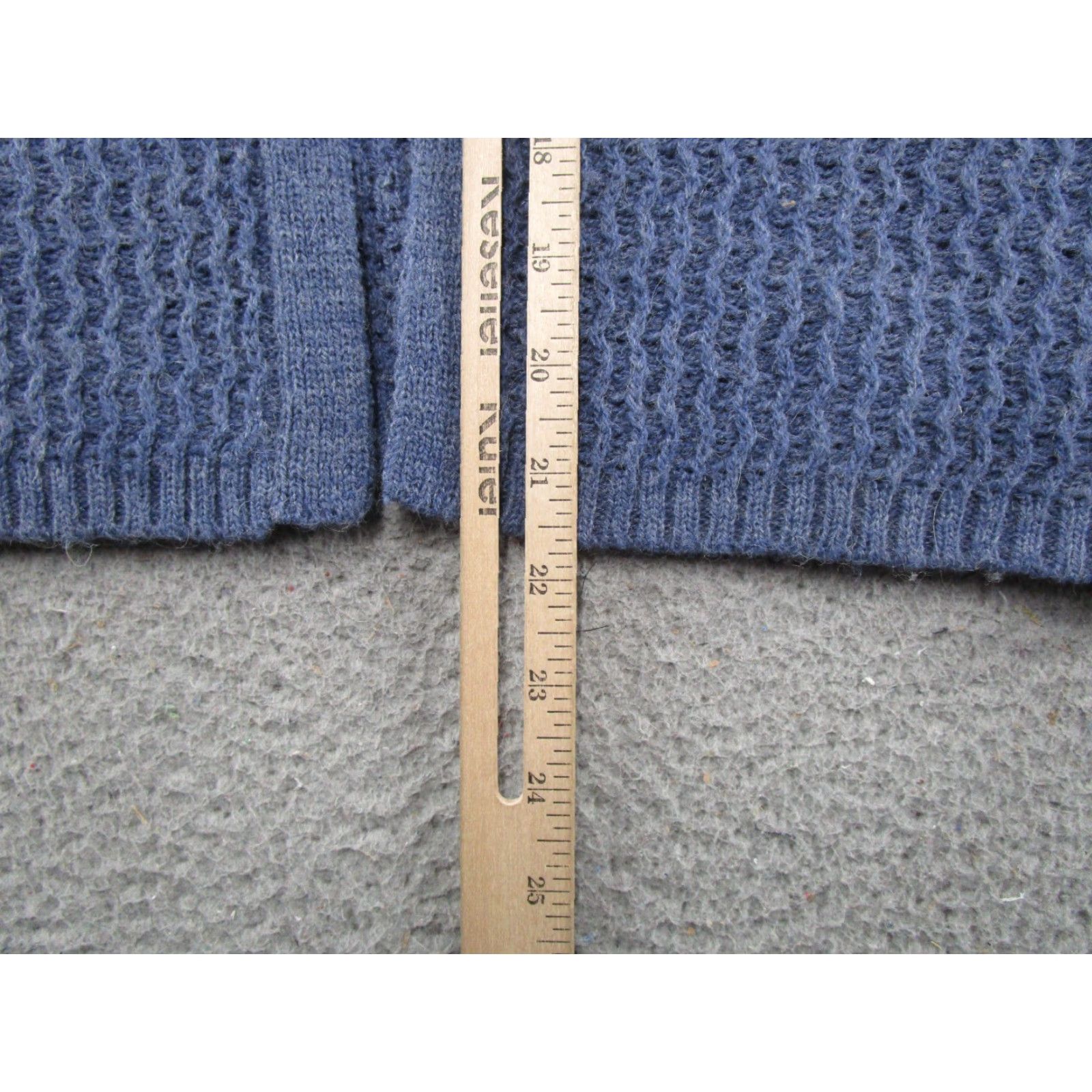 Vintage Nomadic Traders Cardigan Sweater Knit Wool Blend One Button Short Sleeve Size S Blue Womens Regular Vintage: No (adjusted) Size S / US 4 / IT 40 - 5 Thumbnail
