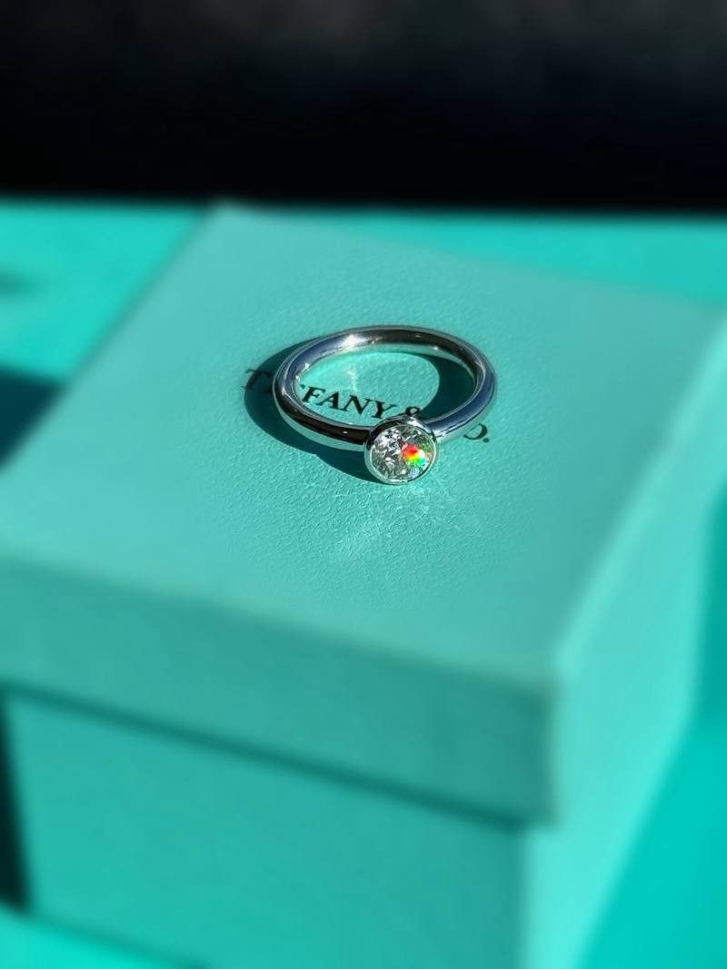 Tiffany & Co. Tiffany Co. 0.83ct Platinum Round Diamond Engagement Ring Size ONE SIZE - 6 Thumbnail