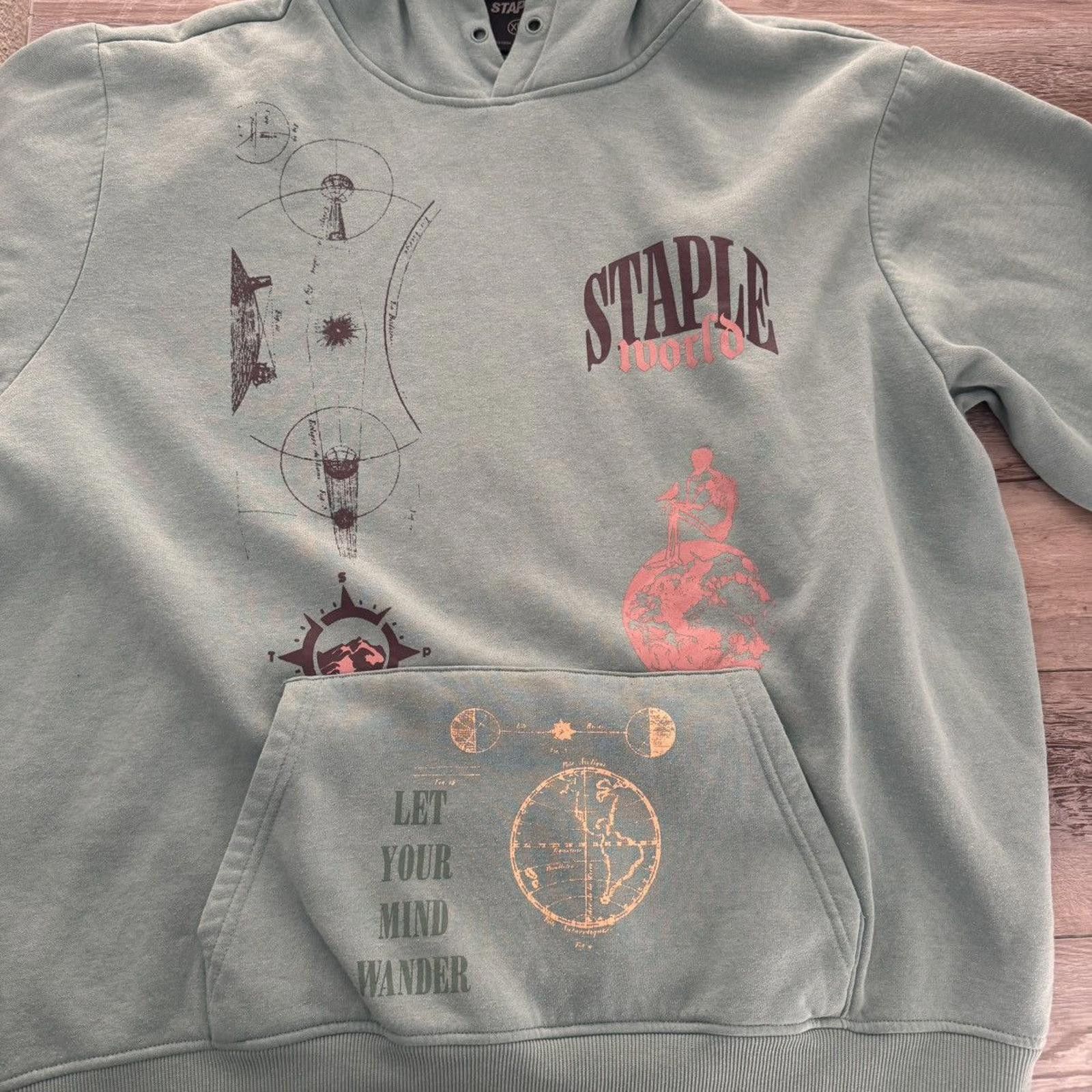 Staple STAPLE • VINTAGE Hoodie (XL) Size US XL / EU 56 / 4 - 4 Thumbnail