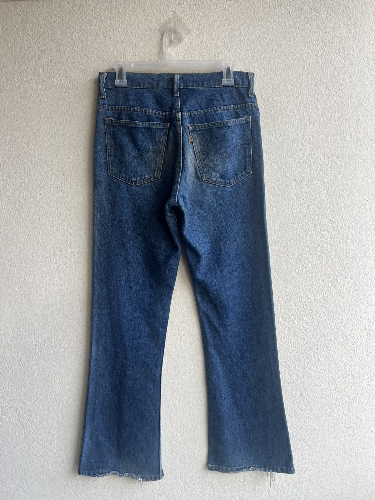 Levi's Vintage 1991 Levi’s 646 Orange Tab Mud Denim Bootcut Jeans Size US 30 / EU 46 - 2 Thumbnail