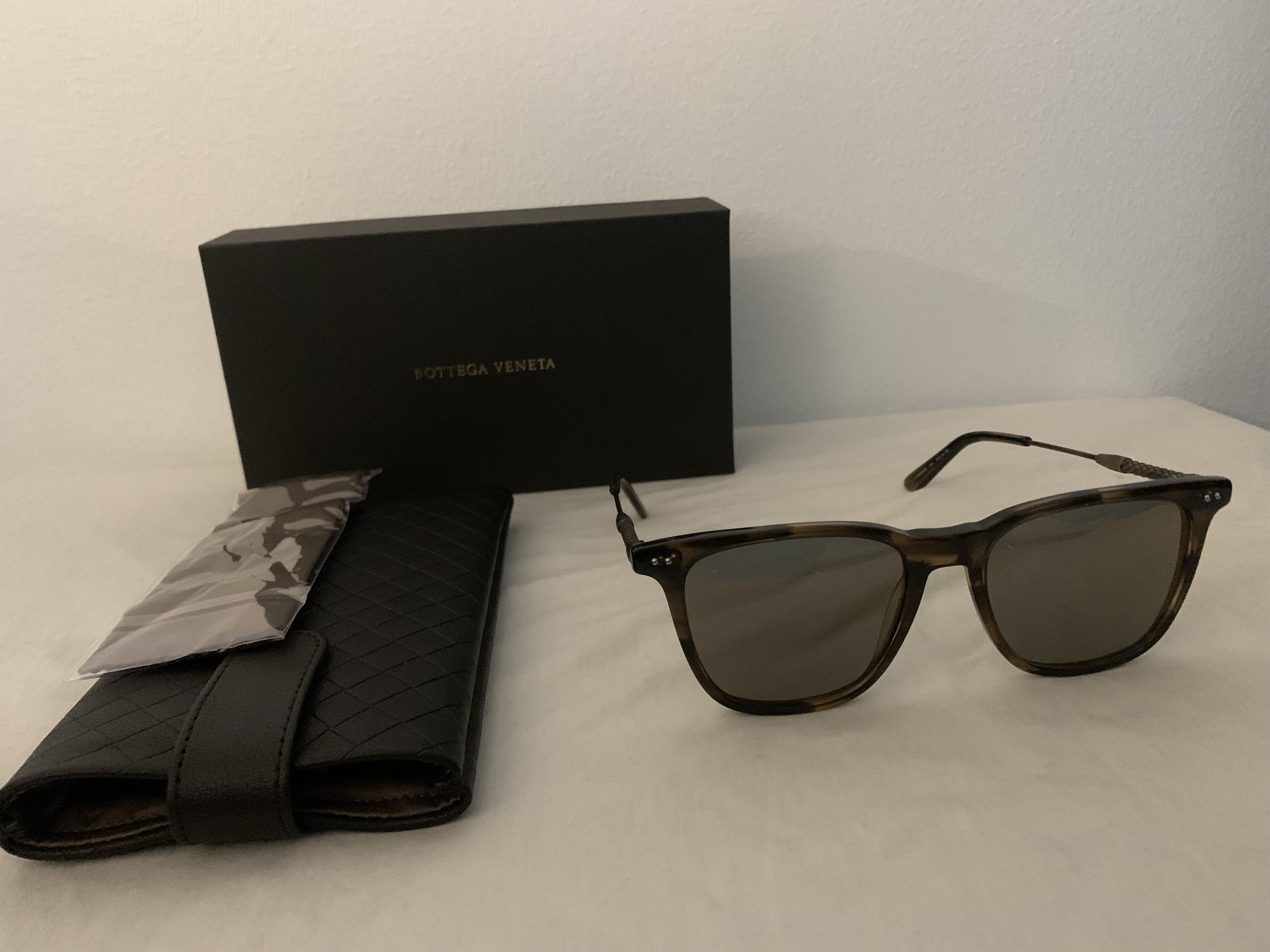 Bottega Veneta Bottega Veneta D-frame acetate sunglasses Size ONE SIZE - 2 Thumbnail