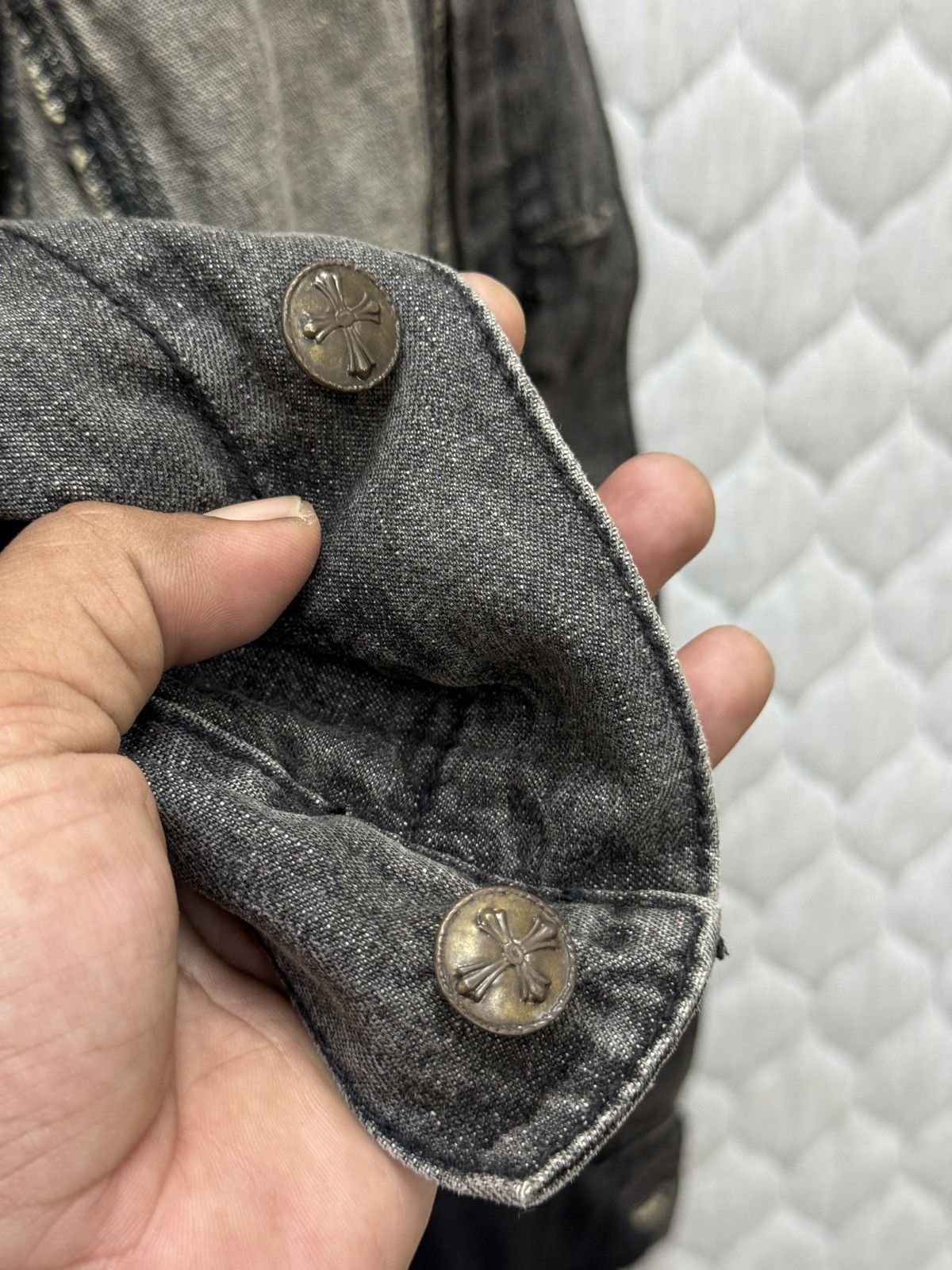 14th Addiction 💥💥🔥STEALS IN THE ATTIC DENIM JACKET Size M / US 6-8 / IT 42-44 - 12 Thumbnail