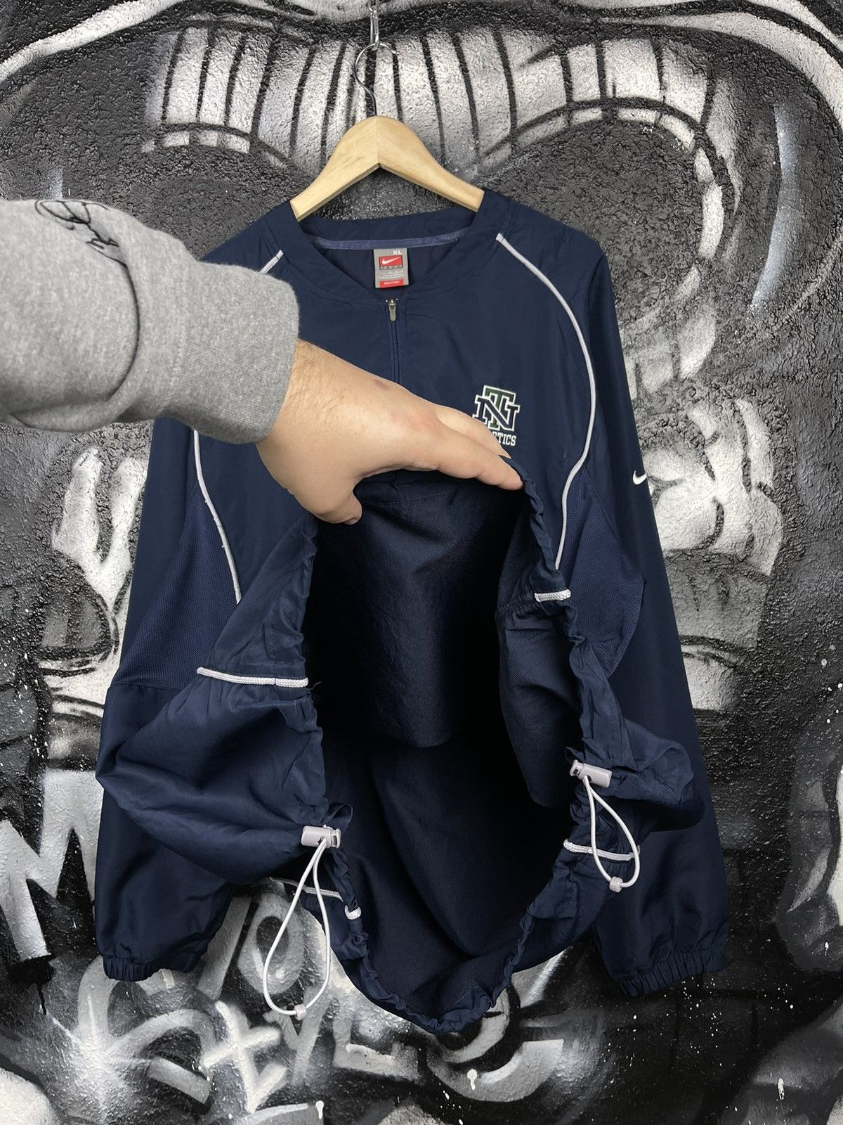 Nike × Vintage Y2K Nike Team Athletics Windbreaker Jacket Men’s Size XL Size US XL / EU 56 / 4 - 7 Thumbnail