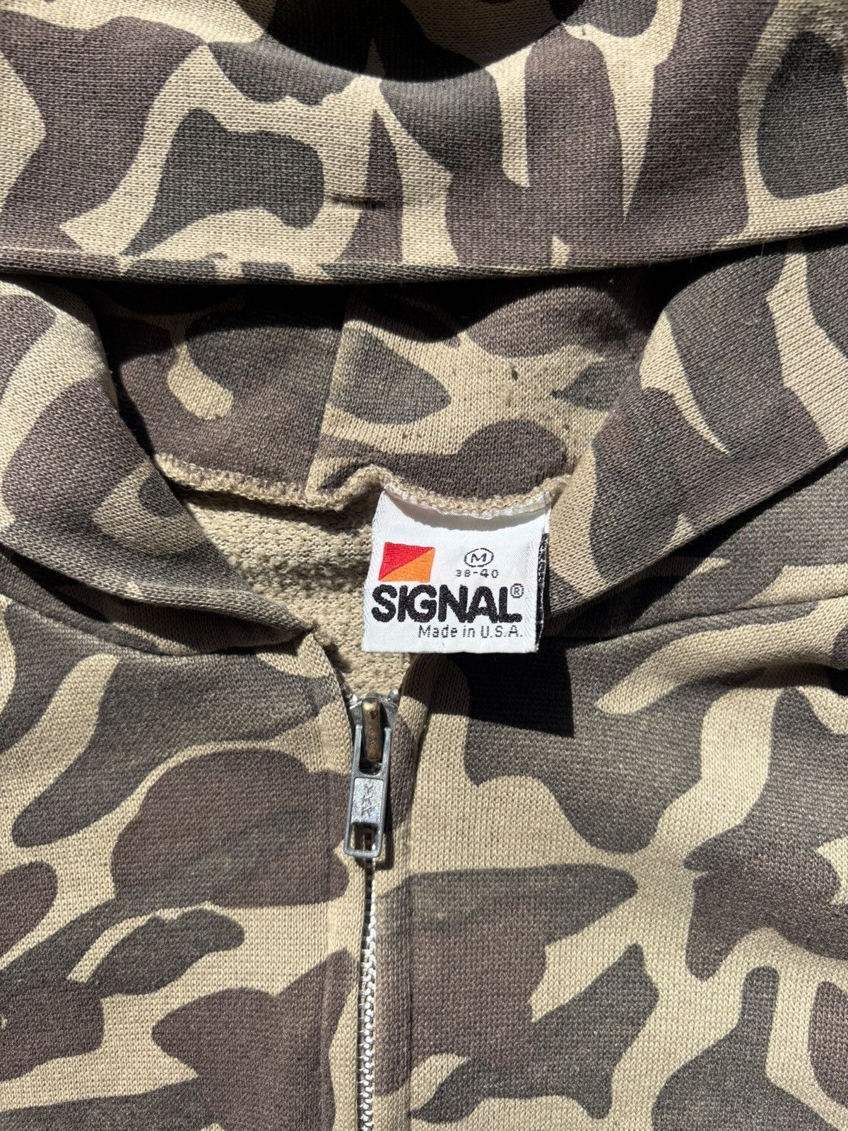 Vintage vintage duckcamo zip up Size US M / EU 48-50 / 2 - 2 Thumbnail