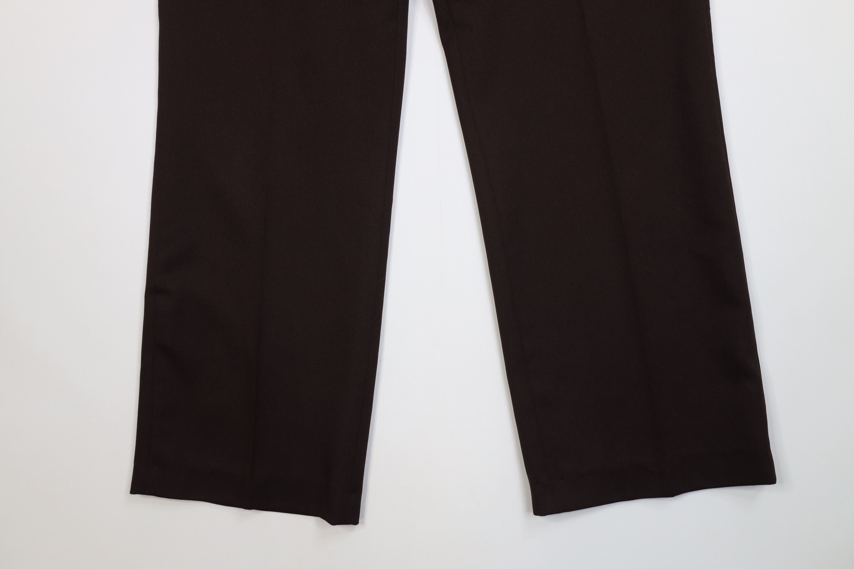 Vintage Vintage 70 Streetwear Flared Wide Leg Chino Pants Brown USA Size US 36 / EU 52 - 4 Thumbnail