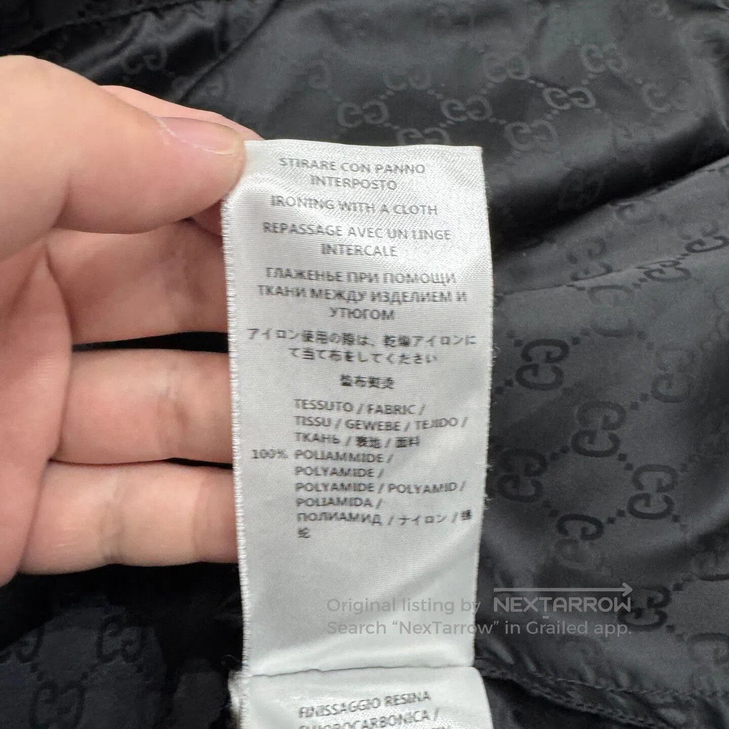 Gucci Guicci Dark patterned double-G full-print jacket| Size US M / EU 48-50 / 2 - 5 Thumbnail