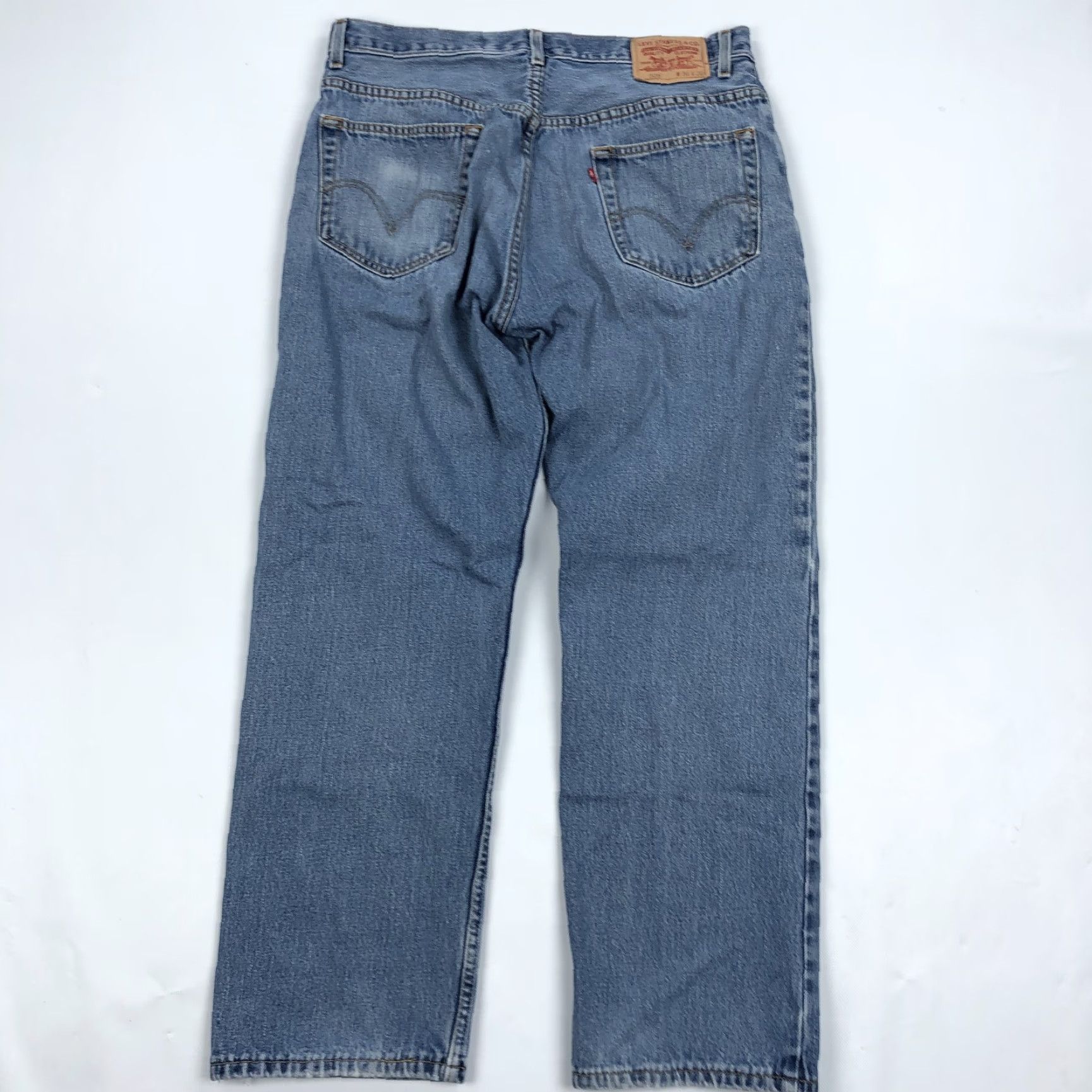Levi's Levi's 505 Regular Fit Men's Jeans W36 L30 Blue Denim Straight Leg Zip Fly Jeans Size US 36 / EU 52 - 2 Thumbnail