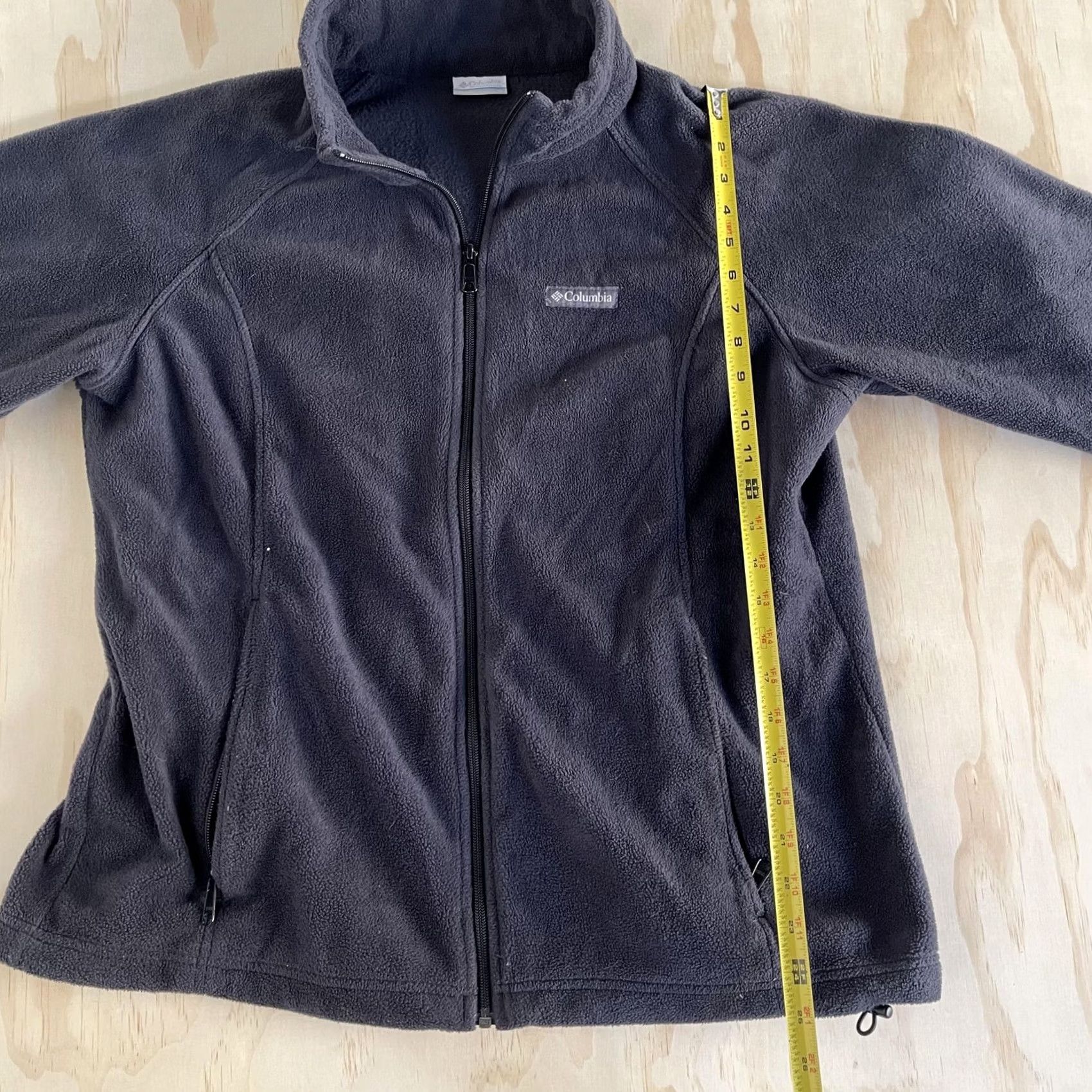Vintage Columbia Fleece Jacket Womens 1X Gray Full Zip Pockets Soft Cozy Casual Outdoor Size XL / US 12-14 / IT 48-50 - 5 Thumbnail