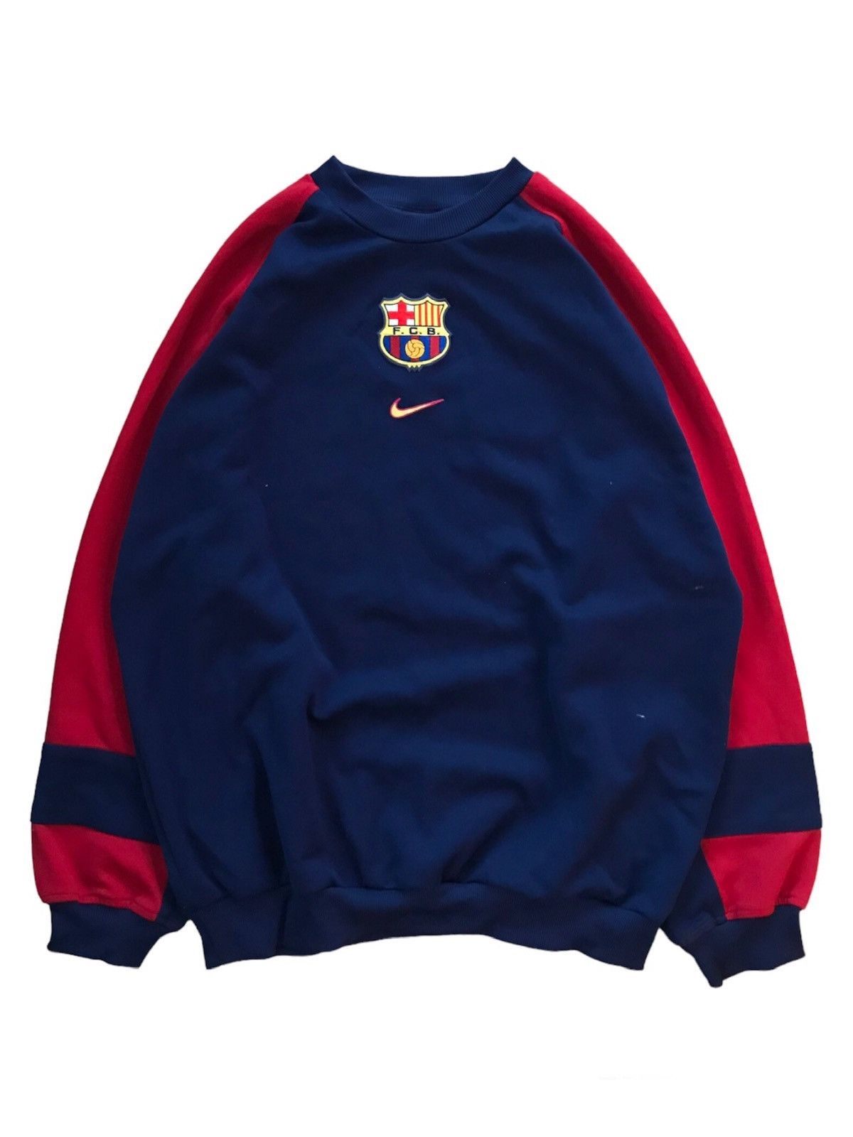 Nike Vintage Fc Barcelona Sweater Jersey 1999-2000 | Grailed