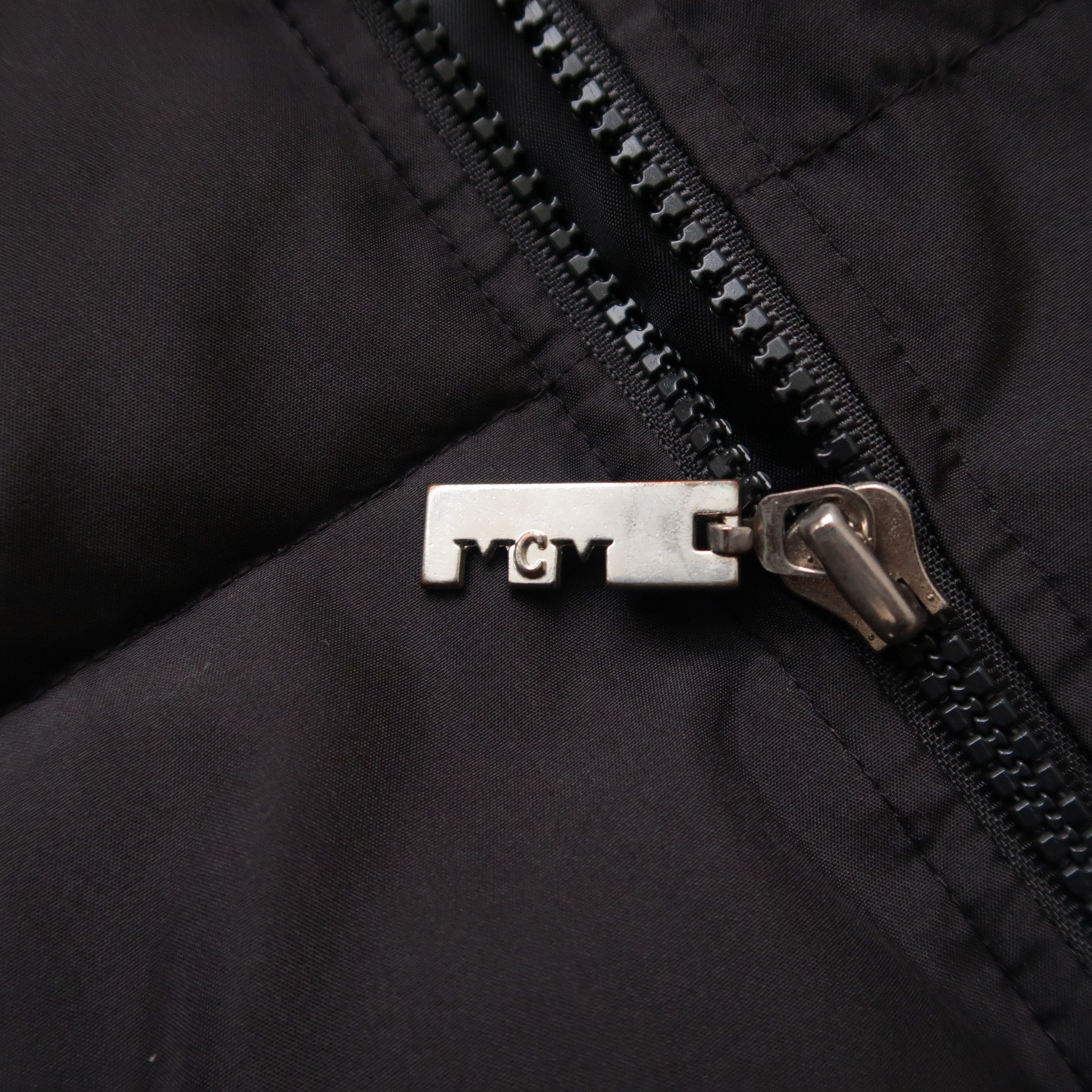 MCM 1990s MCM OTC Padded Down Jacket Fur Faux Size L / US 10 / IT 46 - 7 Thumbnail