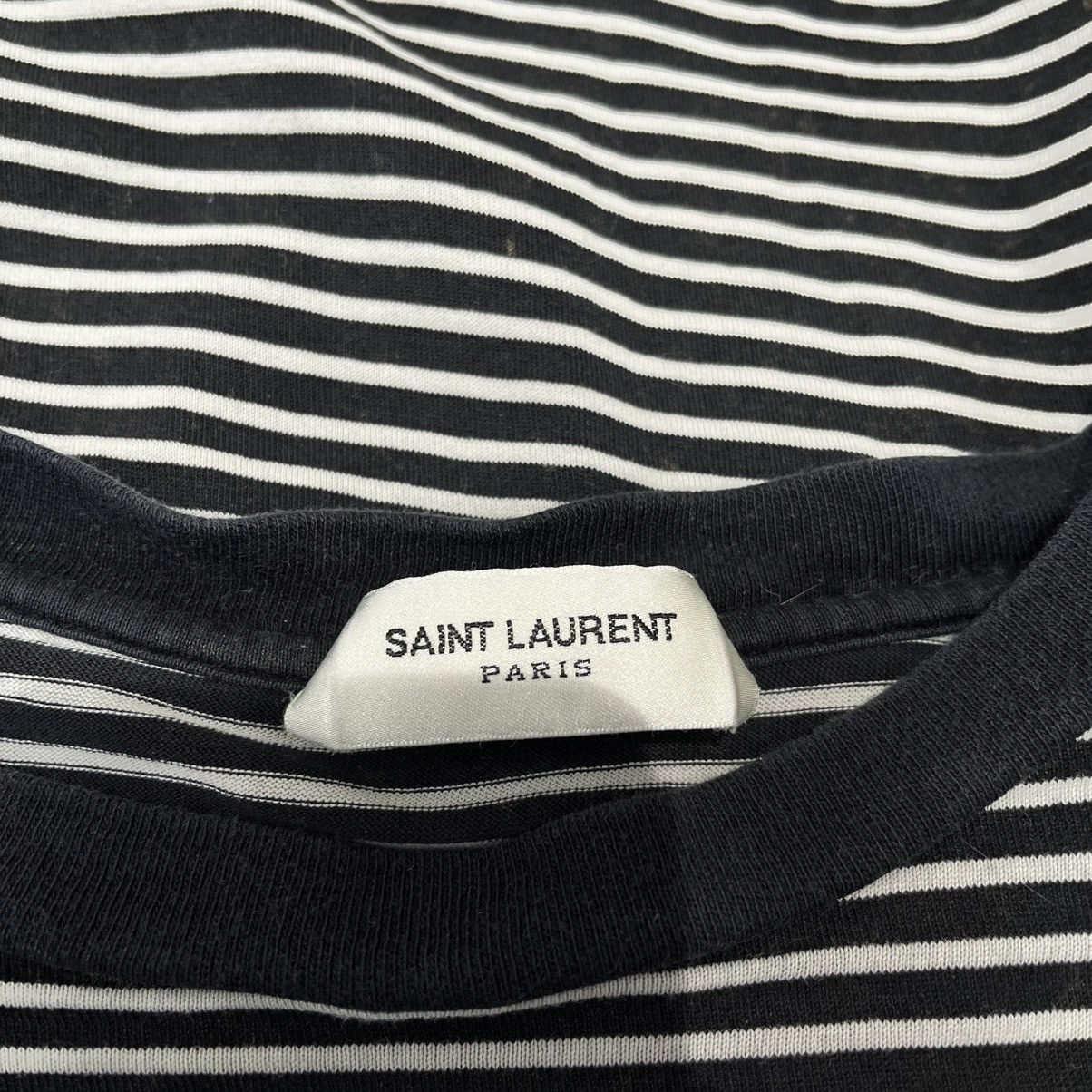 Saint Laurent Paris Saint Laurent Paris Tee Size US S / EU 44-46 / 1 - 4 Thumbnail