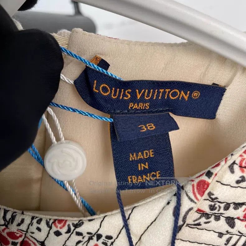 Louis Vuitton Louis Vuitton Retro French Floral Full Print Long Sleeve Size XS / US 0-2 / IT 36-38 - 7 Thumbnail