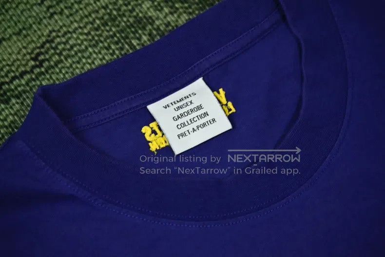 Vetements Vetements Printed loose casual short sleeve T-shirt Size US M / EU 48-50 / 2 - 4 Thumbnail