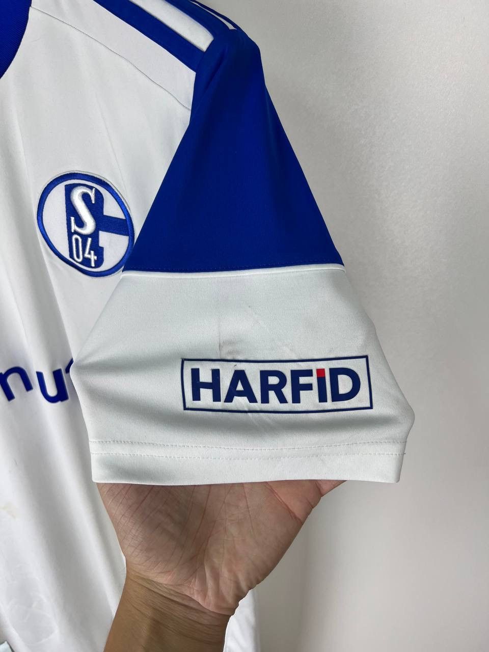 Vintage Schalke 04 Adidas Lennart jersey t-shirts size M Size US M / EU 48-50 / 2 - 8 Thumbnail