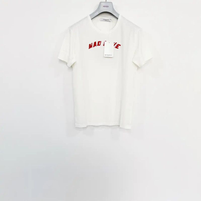 Givenchy Givenchy Summer White Cotton Short Sleeve T-Shirt 0089 Size US S / EU 44-46 / 1 - 1 Thumbnail