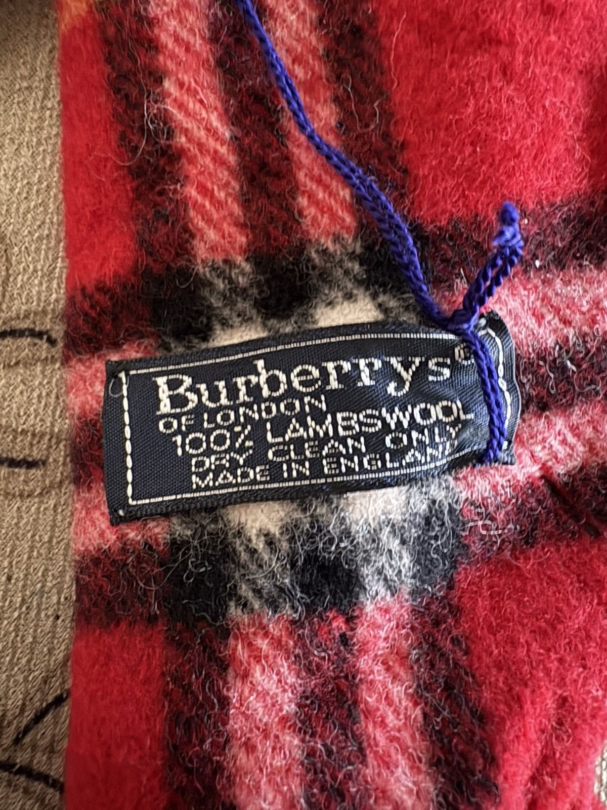 Burberry Vintage Burberry Scarf Size ONE SIZE - 4 Thumbnail