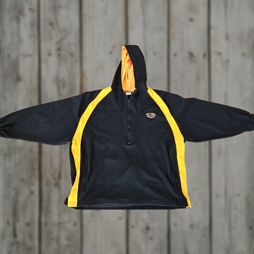 Nike Vtg Nike Basketball Hoops 1990s Warmup Hooded Shooting Shirt Mens XL Black Long Sleeve Vintage Nike Shirt Mens XL Hooded Basketball Growth? Size US XL / EU 56 / 4 - 1 Thumbnail
