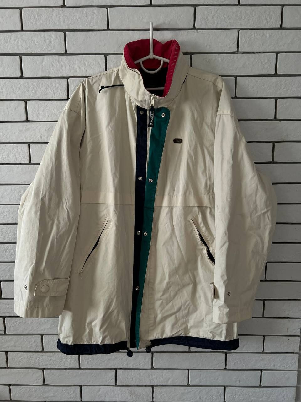 Lacoste Lacoste vintage parka/coat Size US XXL / EU 58 / 5 - 2 Thumbnail