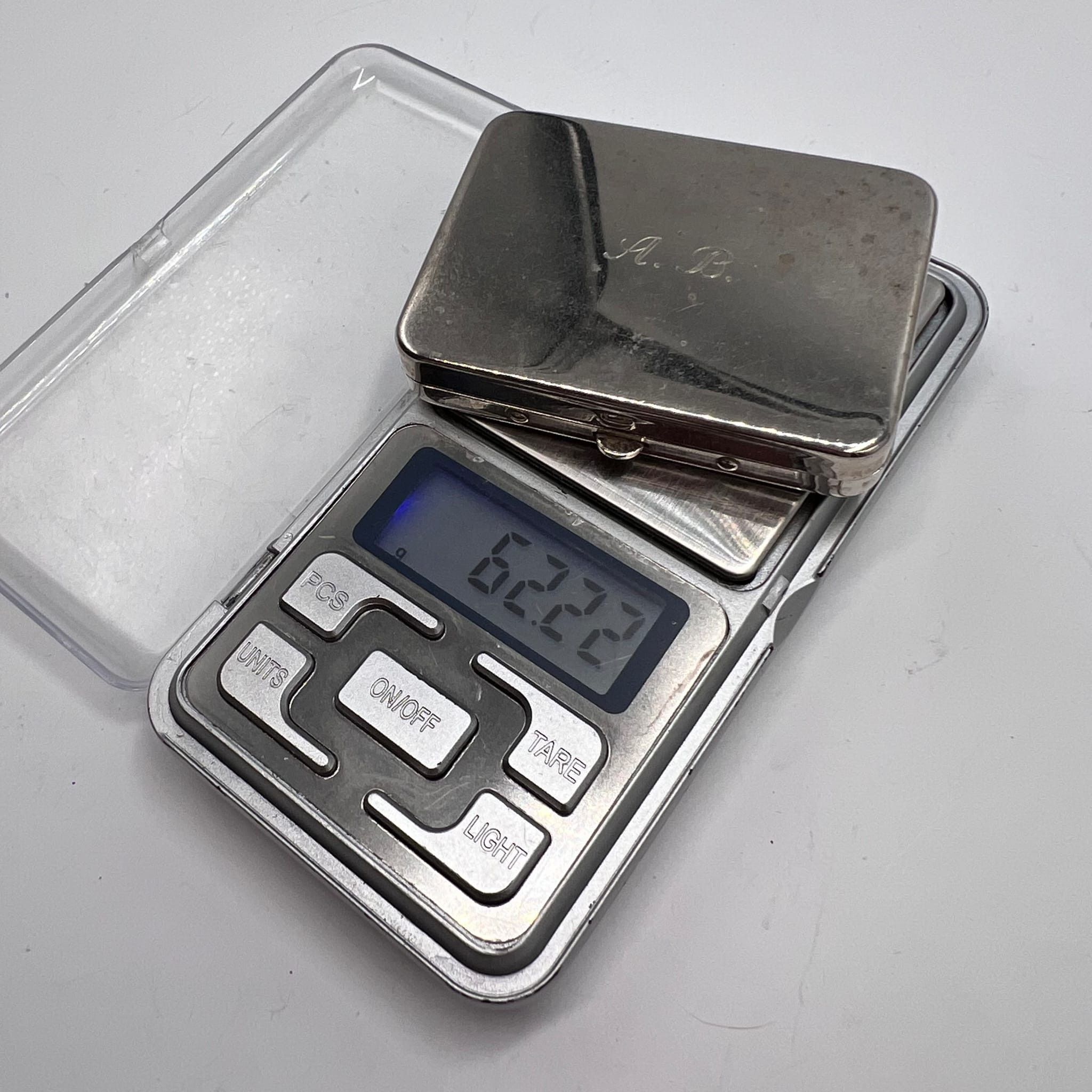 Vintage Vintage Miniature Travel Shaving Set with Mirror 1950s Size ONE SIZE - 2 Thumbnail