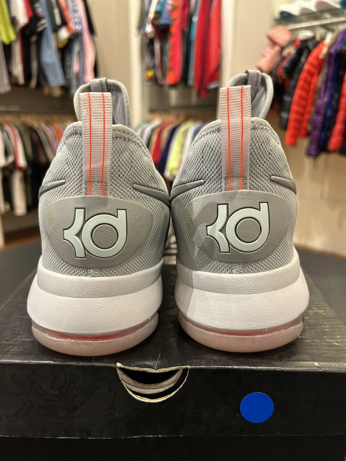 Nike Nike KD 9 ‘Pre Heat’ Size US 11 / EU 44 - 3 Thumbnail