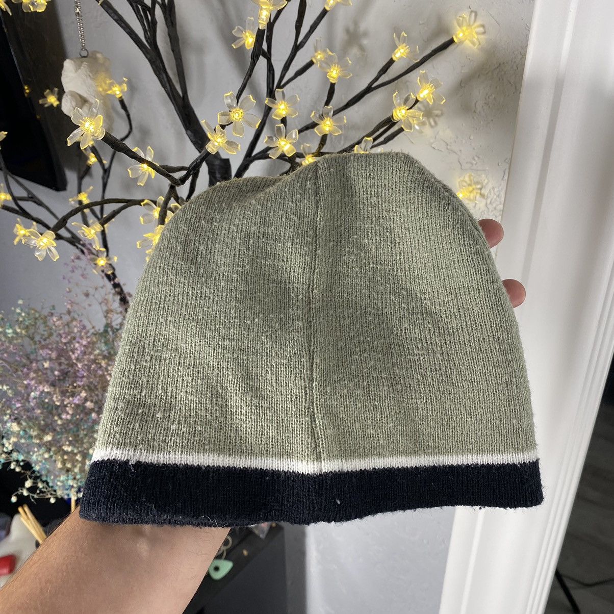 Vintage VINTAGE ROLLS ROYCE CARS RR LOGO BEANIE HAT Size ONE SIZE - 2 Thumbnail