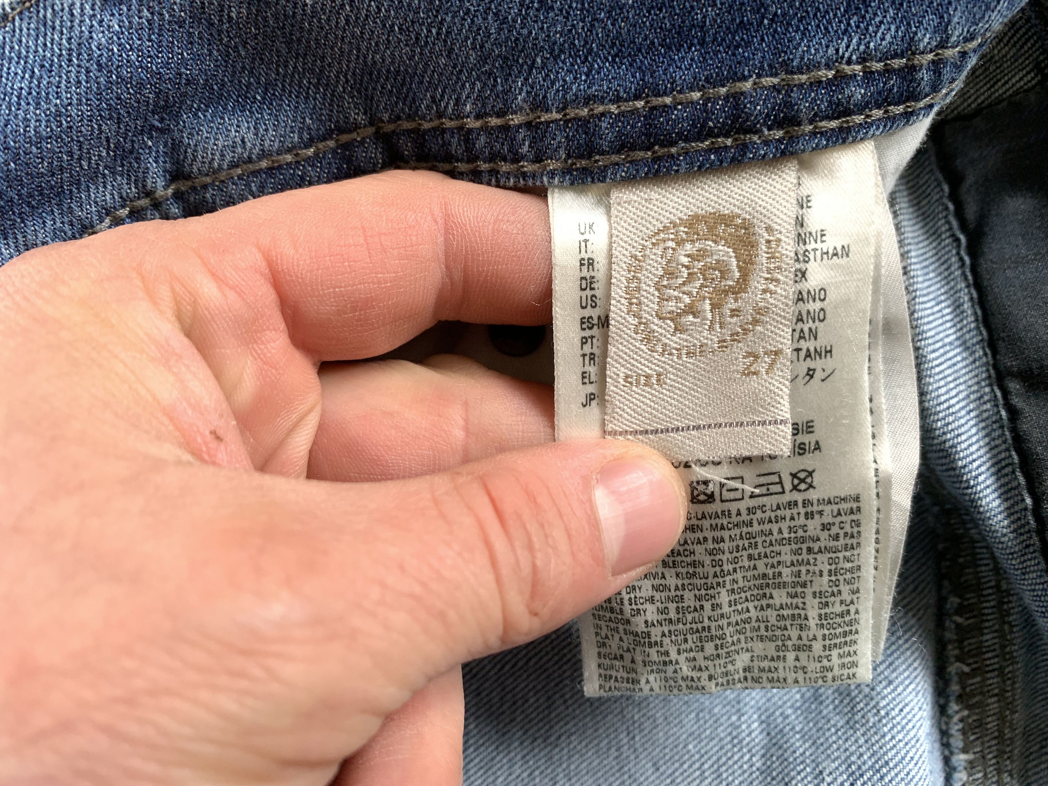 Diesel Diesel Tepphar Slim Carrot Light Blue Jeans Size US 28 / EU 44 - 8 Thumbnail