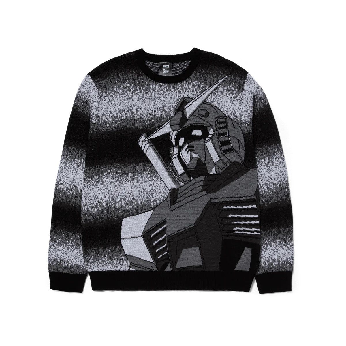 Huf HUF x Gundam Wing Static Crewneck Cotton Sweater Size US M / EU 48-50 / 2 - 1 Thumbnail