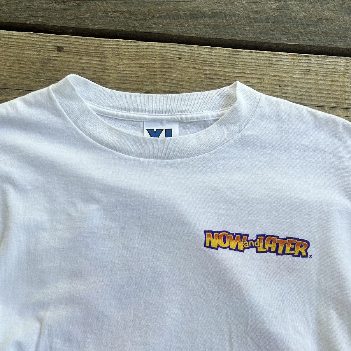 Vintage Vintage 90s Now And Later Candy Promo Graphic T Shirt Size US XL / EU 56 / 4 - 3 Thumbnail