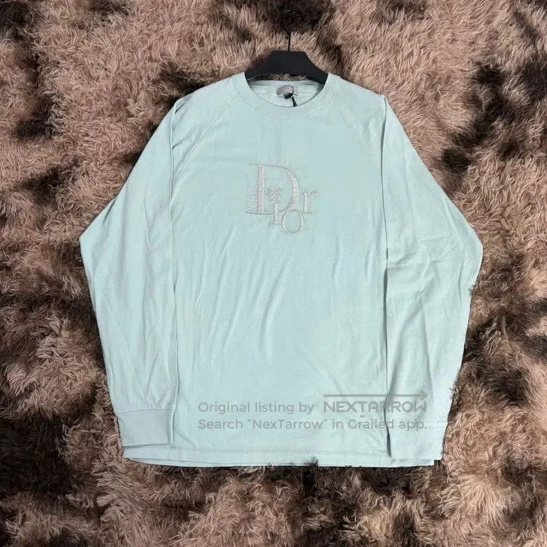 Dior Dior x erl Logo Embroidered Longsleeve. Size US S / EU 44-46 / 1 - 1 Thumbnail