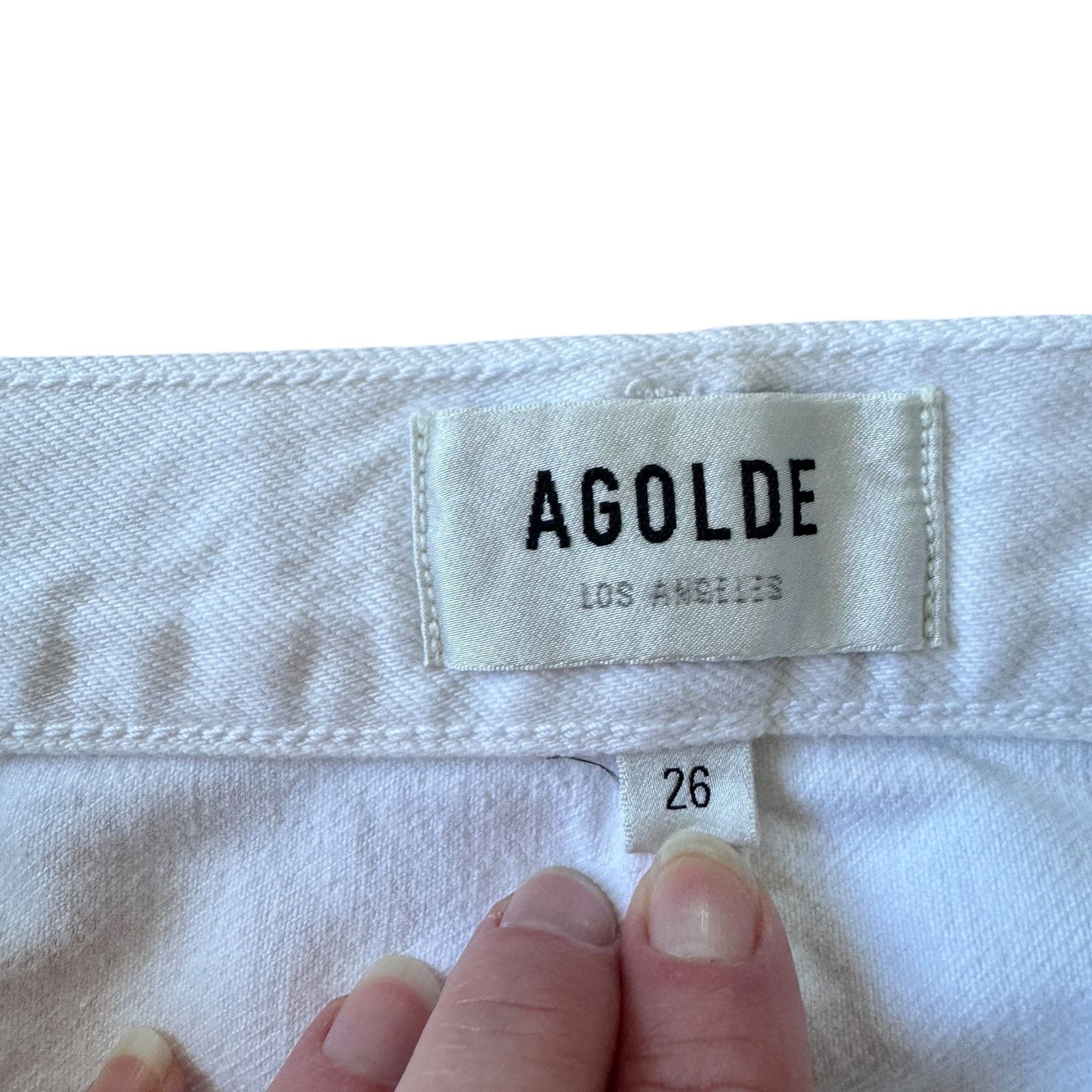 Agolde New with Tags AGOLDE Cooper Cargo Jean Milkshake Wash Size 26" / US 2 / IT 38 - 5 Thumbnail