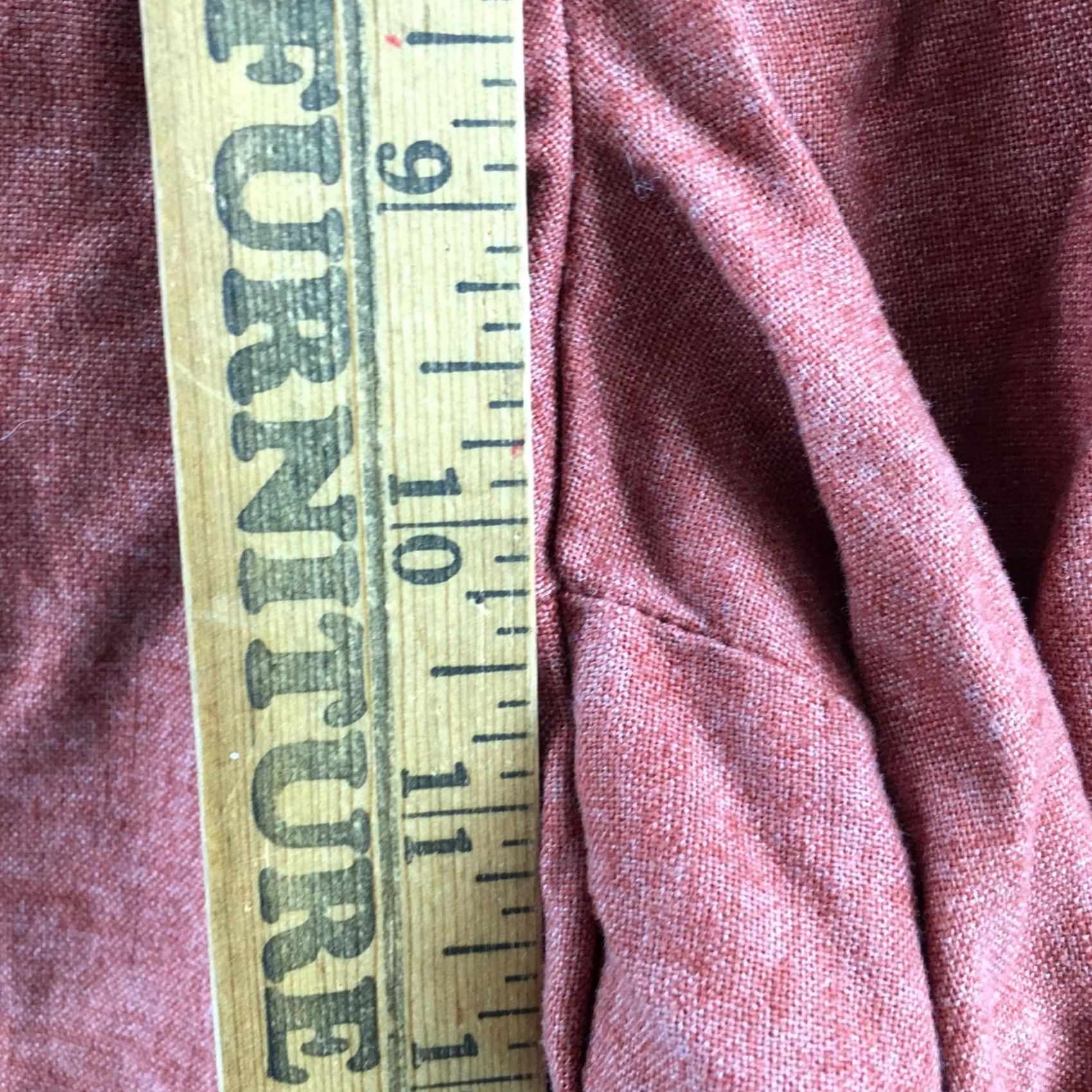 Banana Republic Banana Republic Mens Chino Shorts 32 Red Mid Rise Button Front Zip Fly Casual Size US 32 / EU 48 - 6 Thumbnail