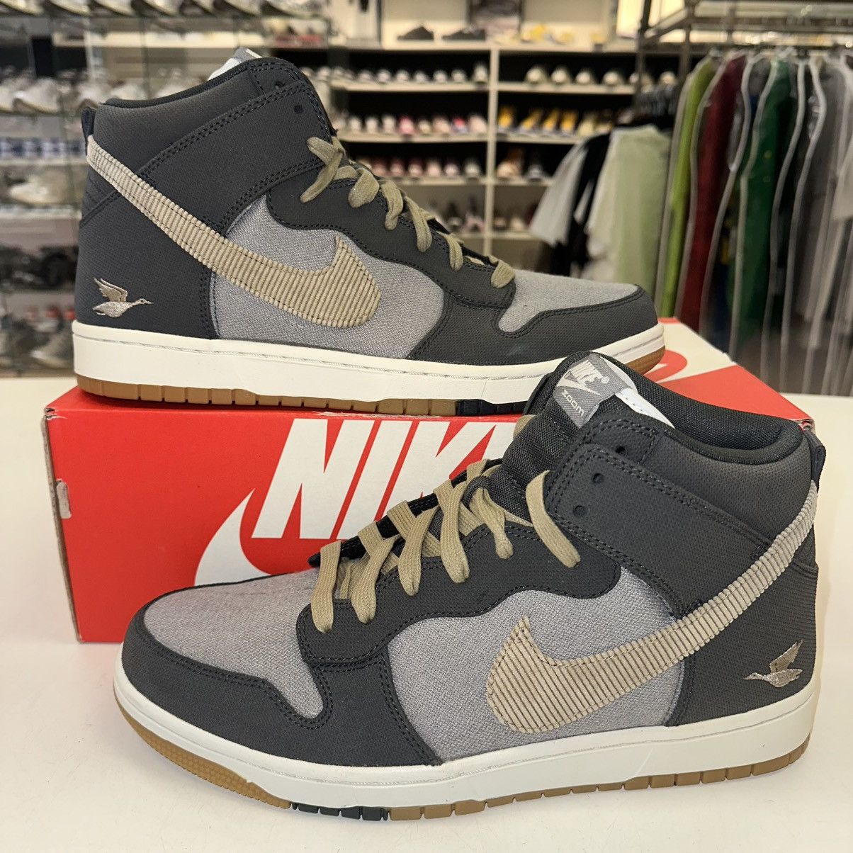 Size 11 - Nike Dunk Comfort Premium Grey - 705433-003