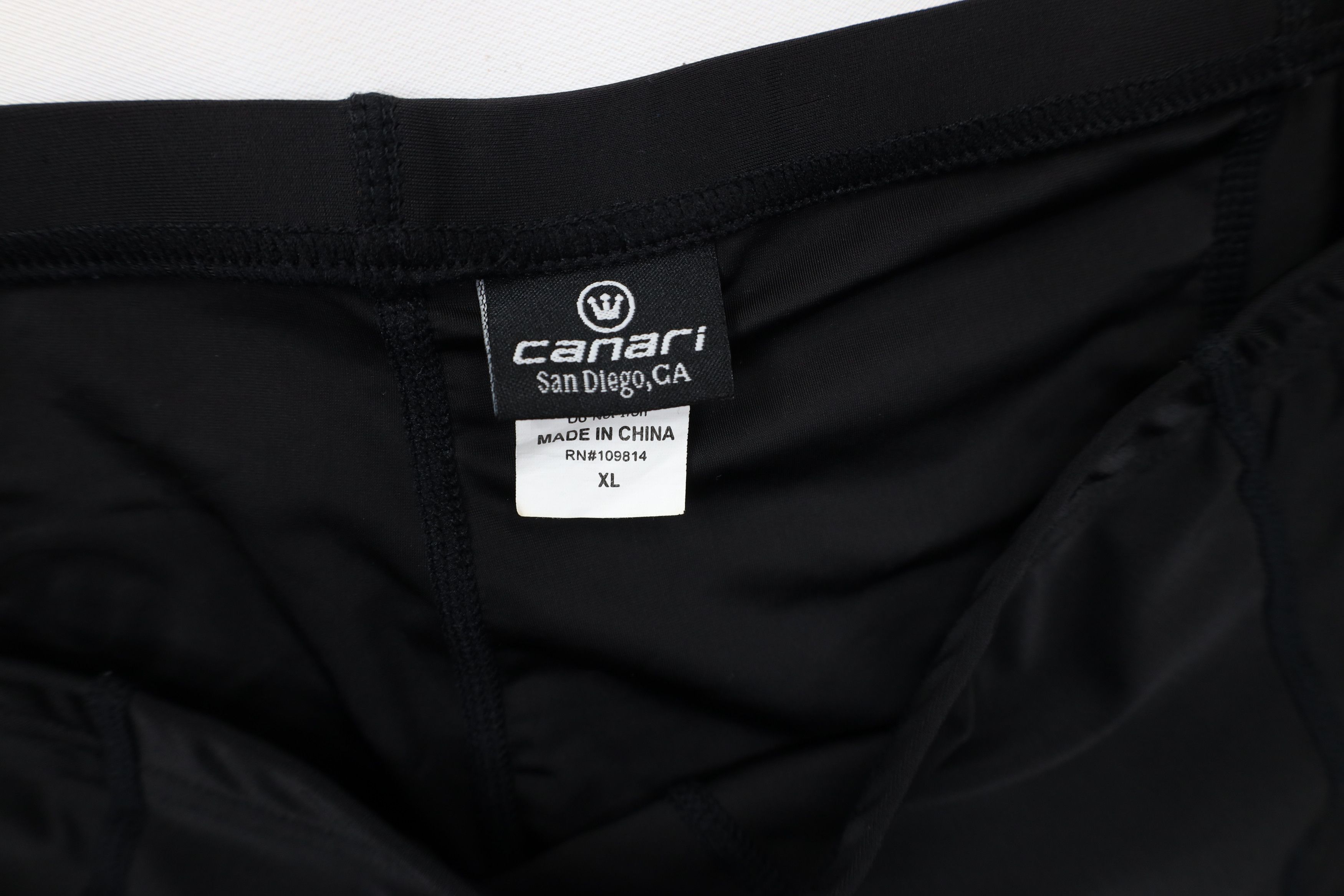 Canari × Vintage Canari Bicycle Cycling Spandex Shorts Half Tights Black Size US 36 / EU 52 - 7 Thumbnail